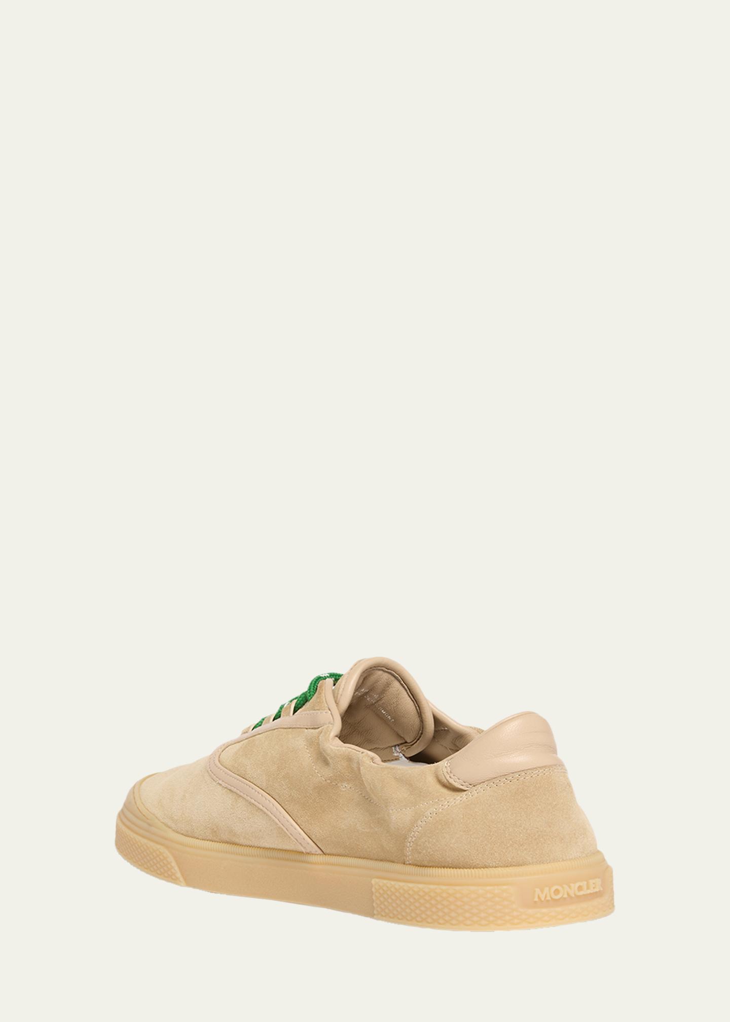 Moncler Men's Vera Leather Low-Top Sneakers - Bergdorf Goodman