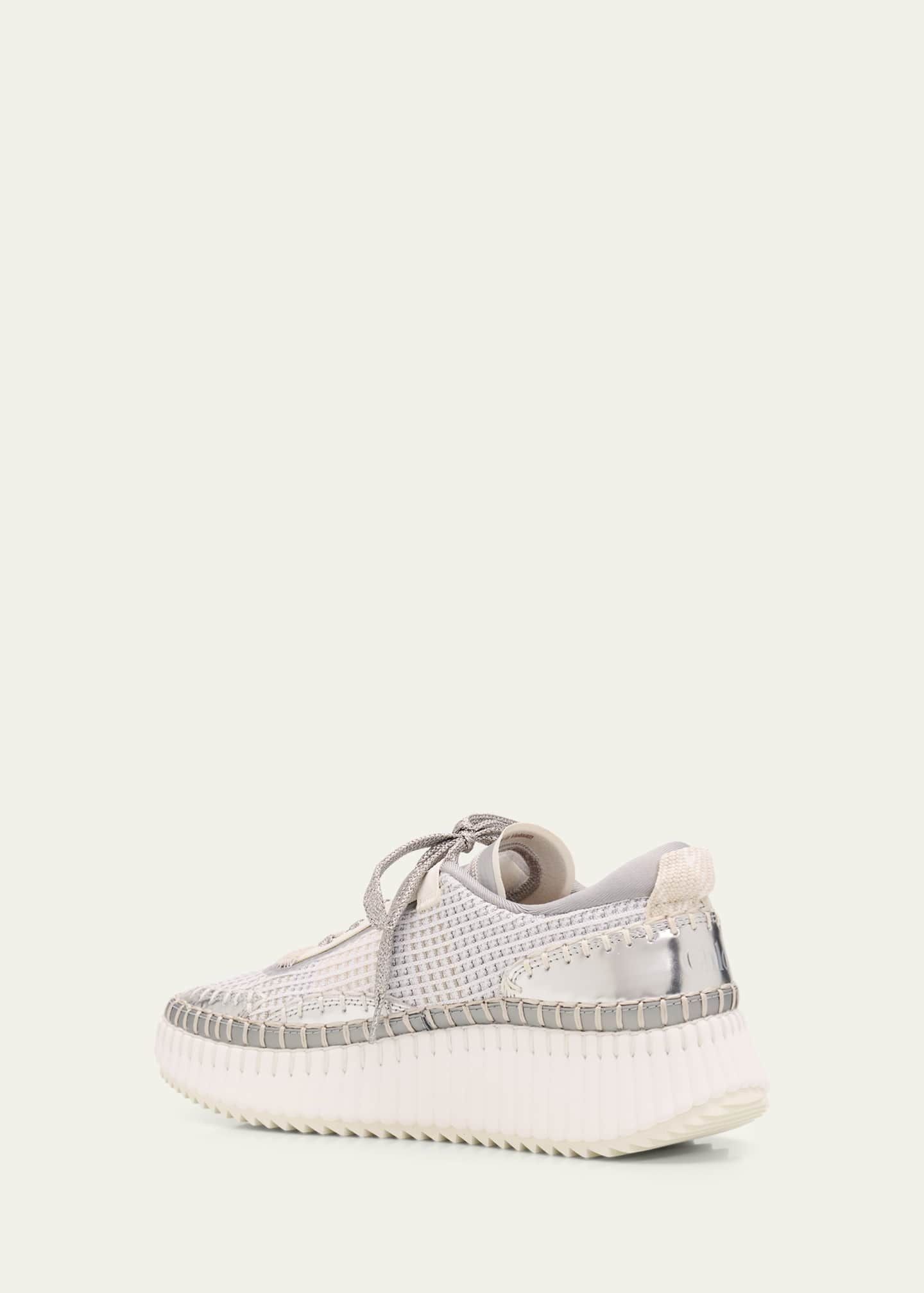 Chloe Nama Mesh Stitch Walking Sneakers - Bergdorf Goodman