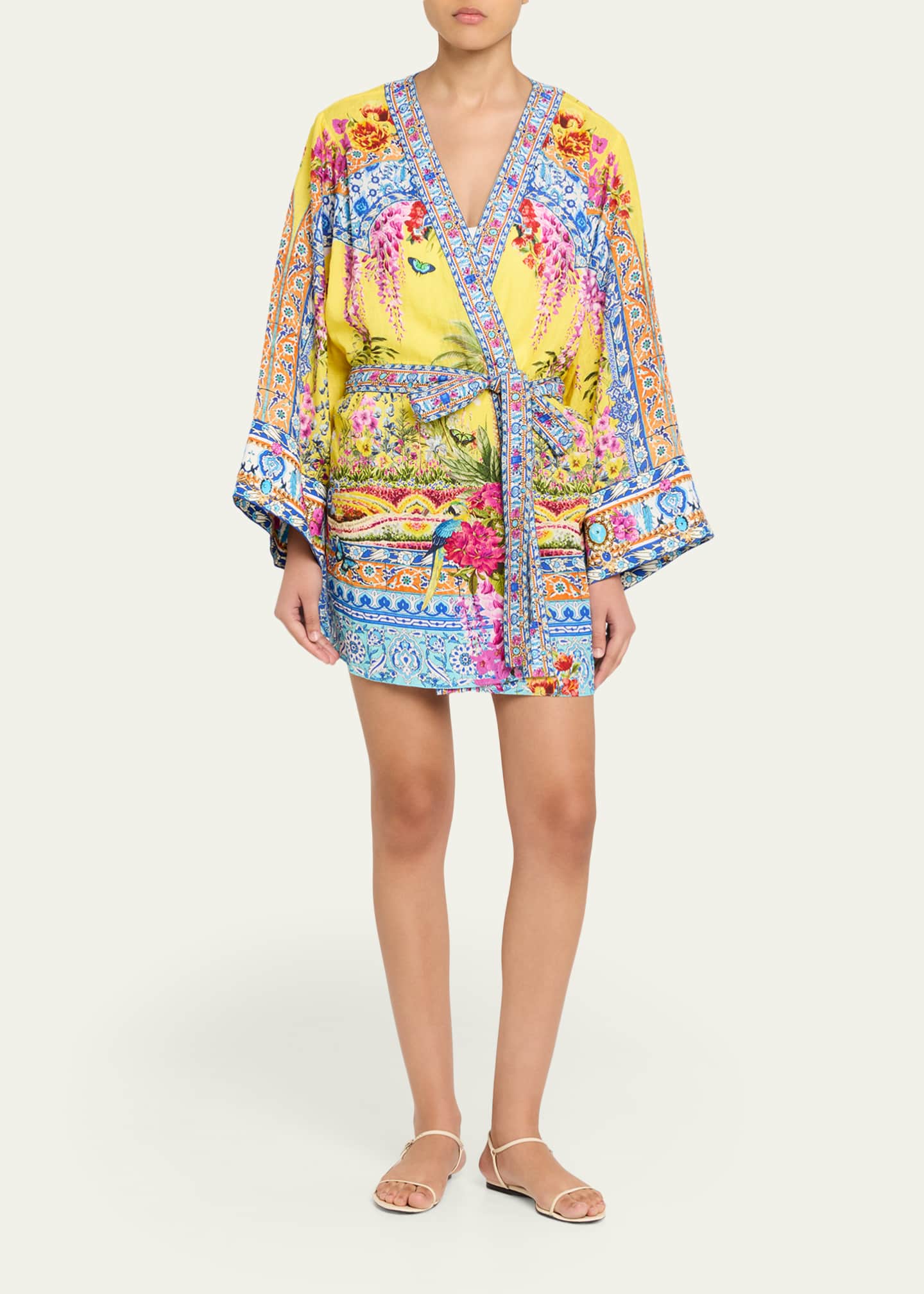 Camilla Sultanahmet Summer Short Kimono Coverup - Bergdorf Goodman