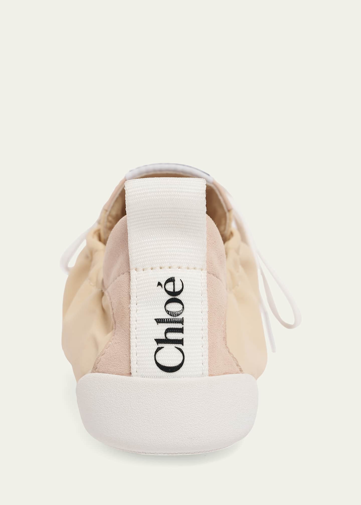 Chloe Kick Mixed Leather Low-Top Sneakers - Bergdorf Goodman