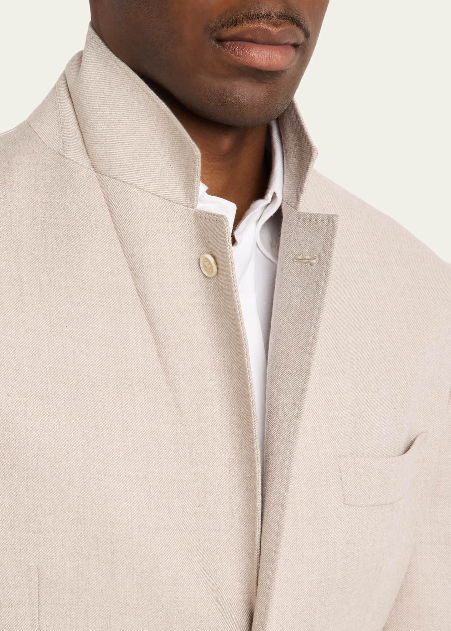 Brunello Cucinelli Linen Suit Jacket - Bergdorf Goodman