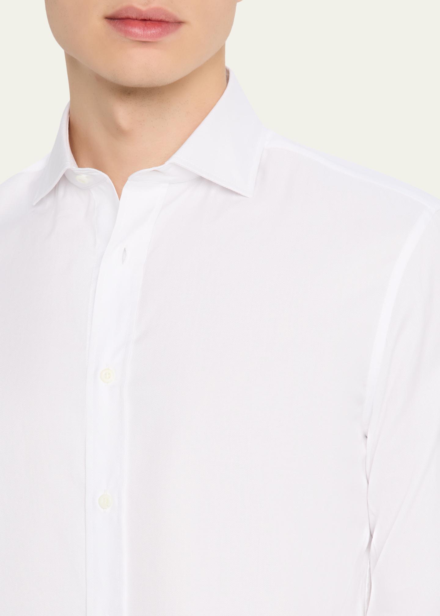 Brunello Cucinelli Men's Solid Cotton Classic Fit Button-Down