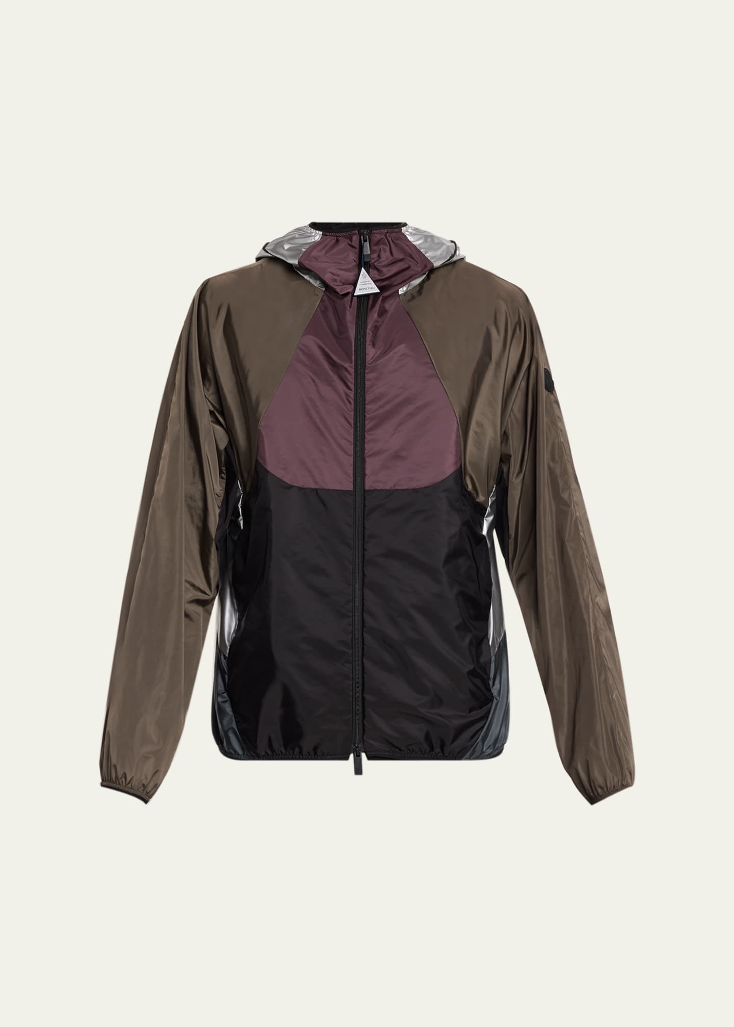 Moncler Men's Sormiou Packable Hooded Wind-Resistant Jacket