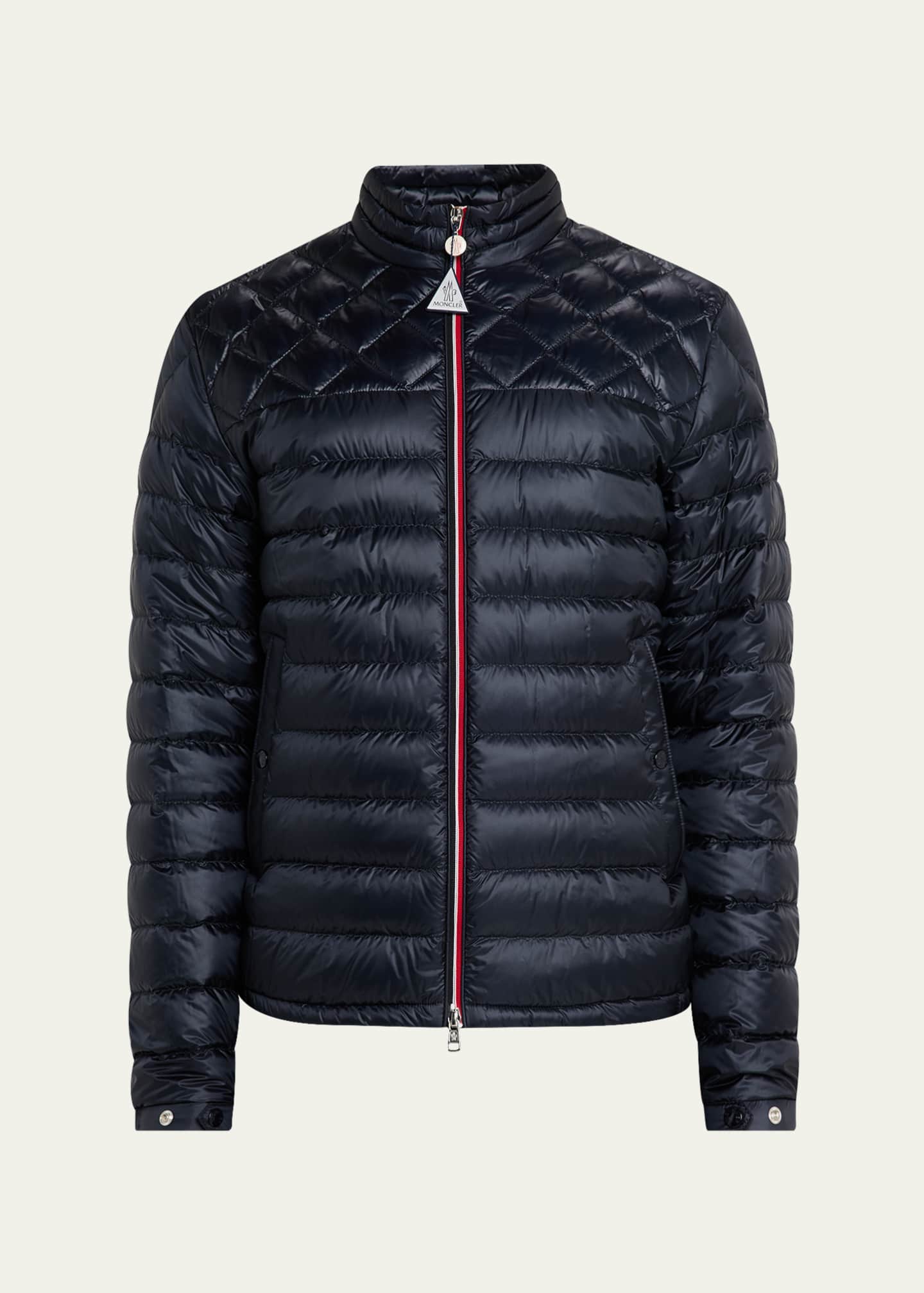 正規品MONCLER NONDOWN NYLON HOULGATE JACKET Moncler Men's Quilted Nylon Jacket - Bergdorf Goodman