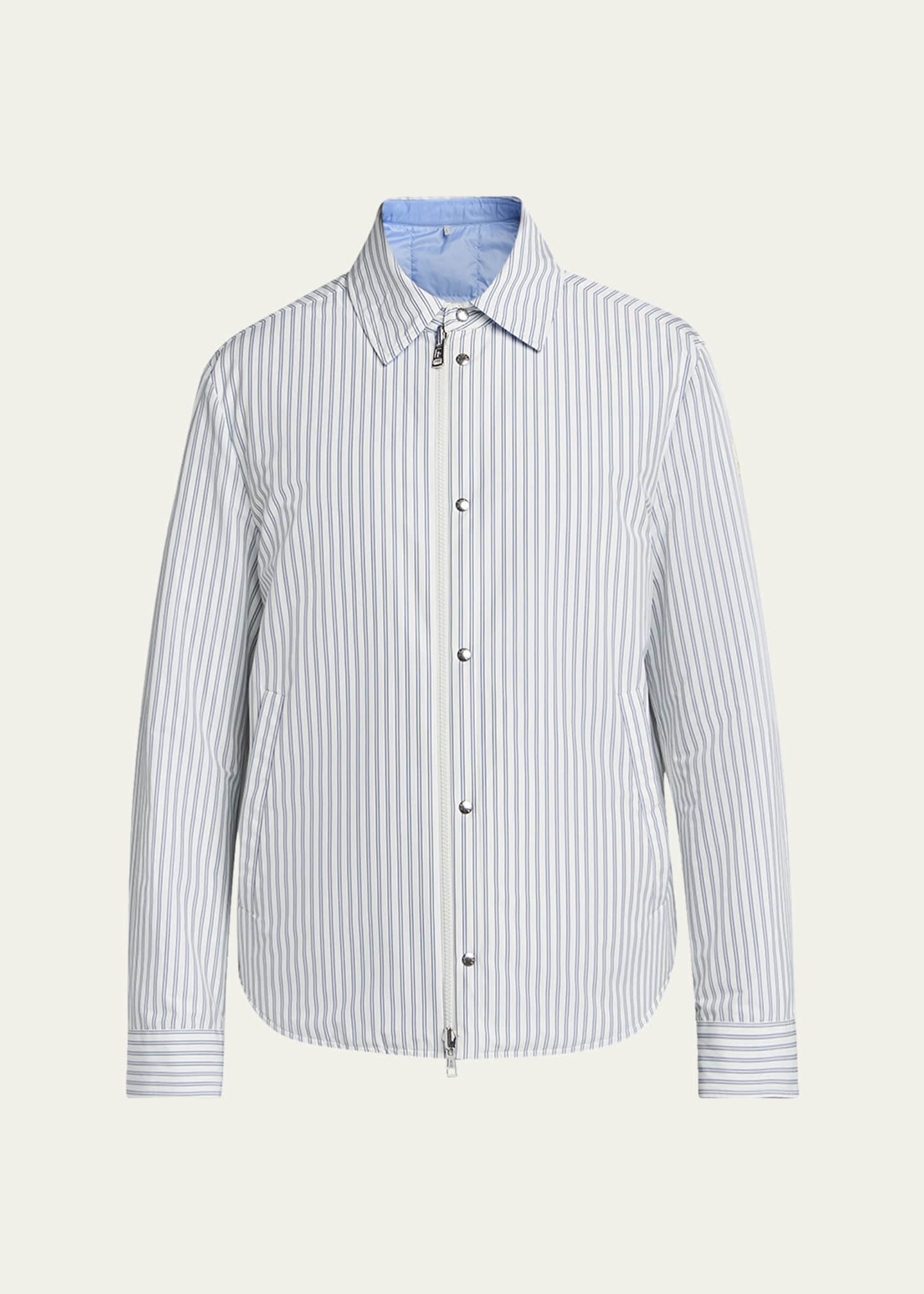 moncler dress shirt Pleated cotton-piqu mini shirt dress - ecru