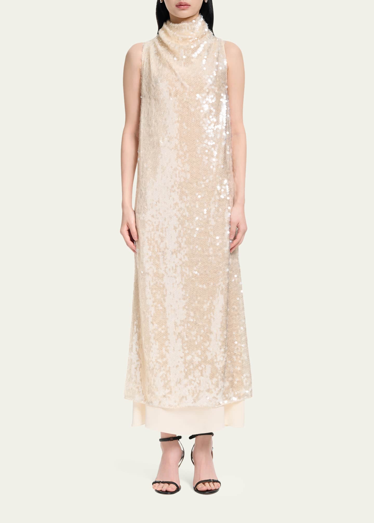 Altuzarra Noor Silk Dress - Macadamia - 8 US/40 FR