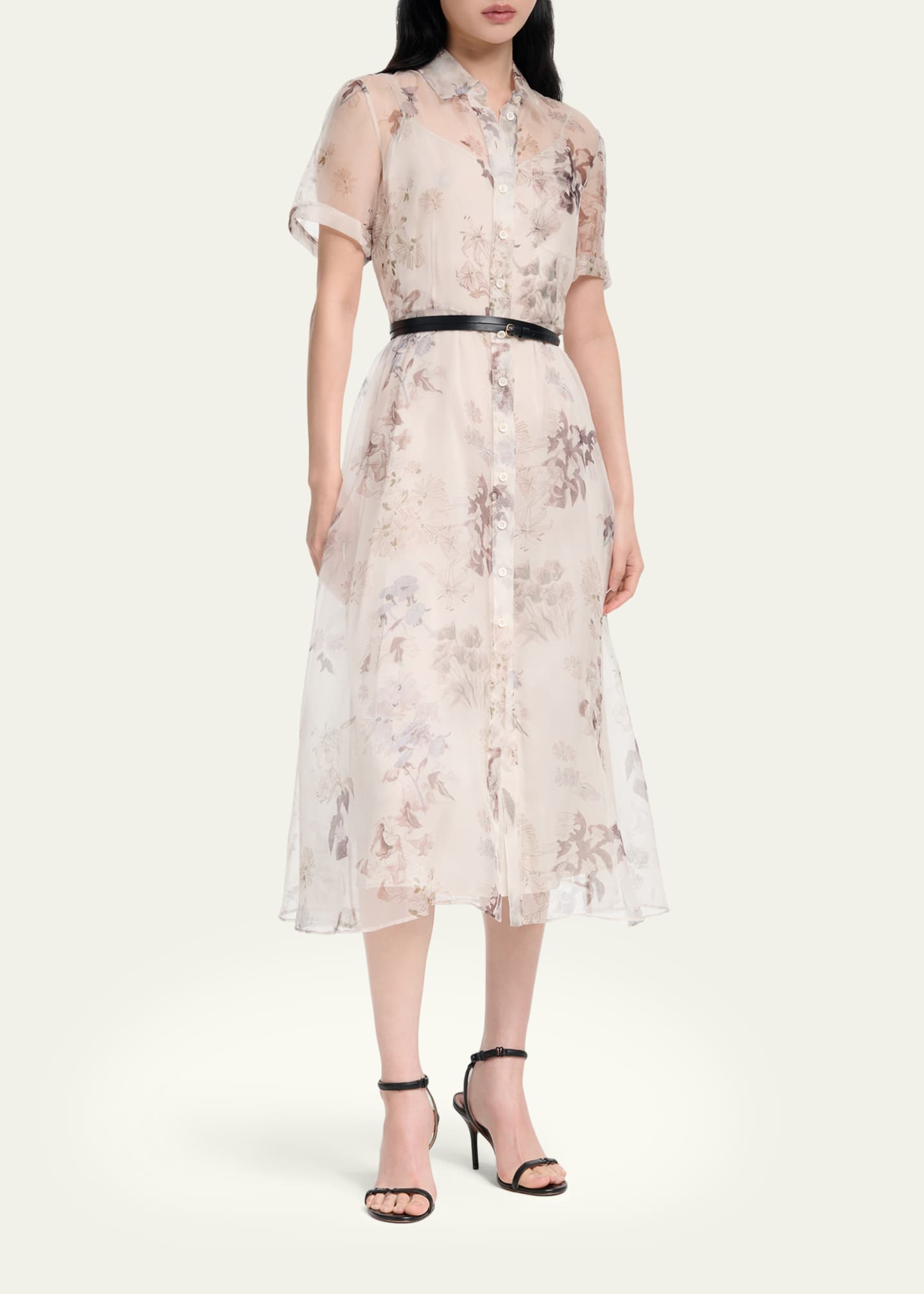 altuzarra midi dress Altuzarra Eleanor Dress in Cornflower 38/6 / Cornflower