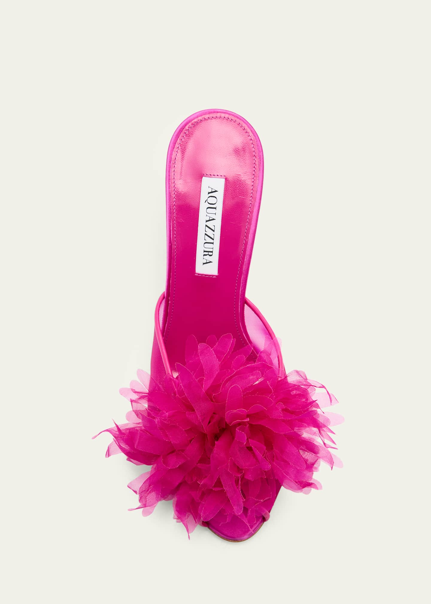 Aquazzura 85mm Poeme Mule Pumps - Bergdorf Goodman