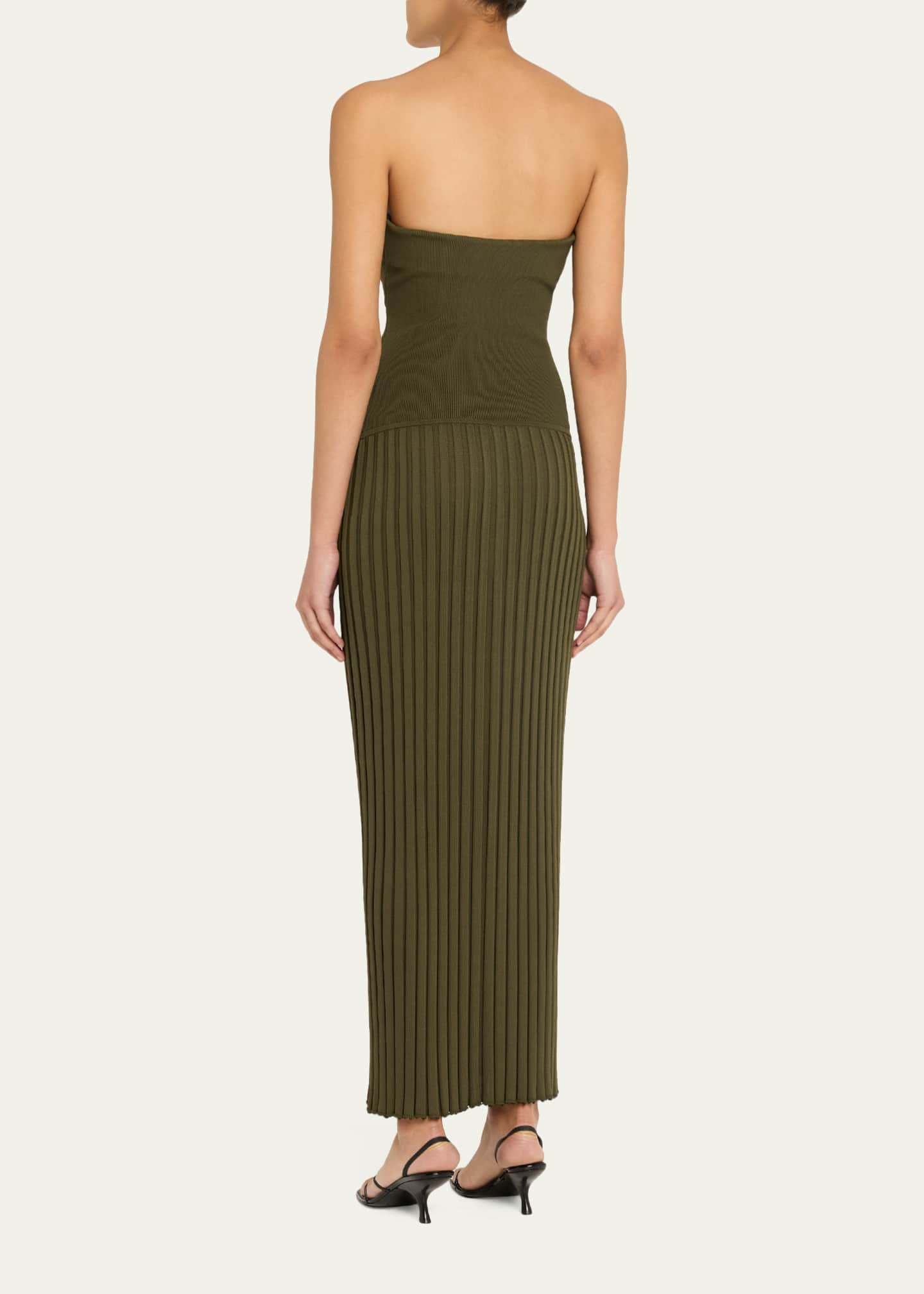 Christopher Esber Women's Knitted Dresses - Green - Maxi Dresses
