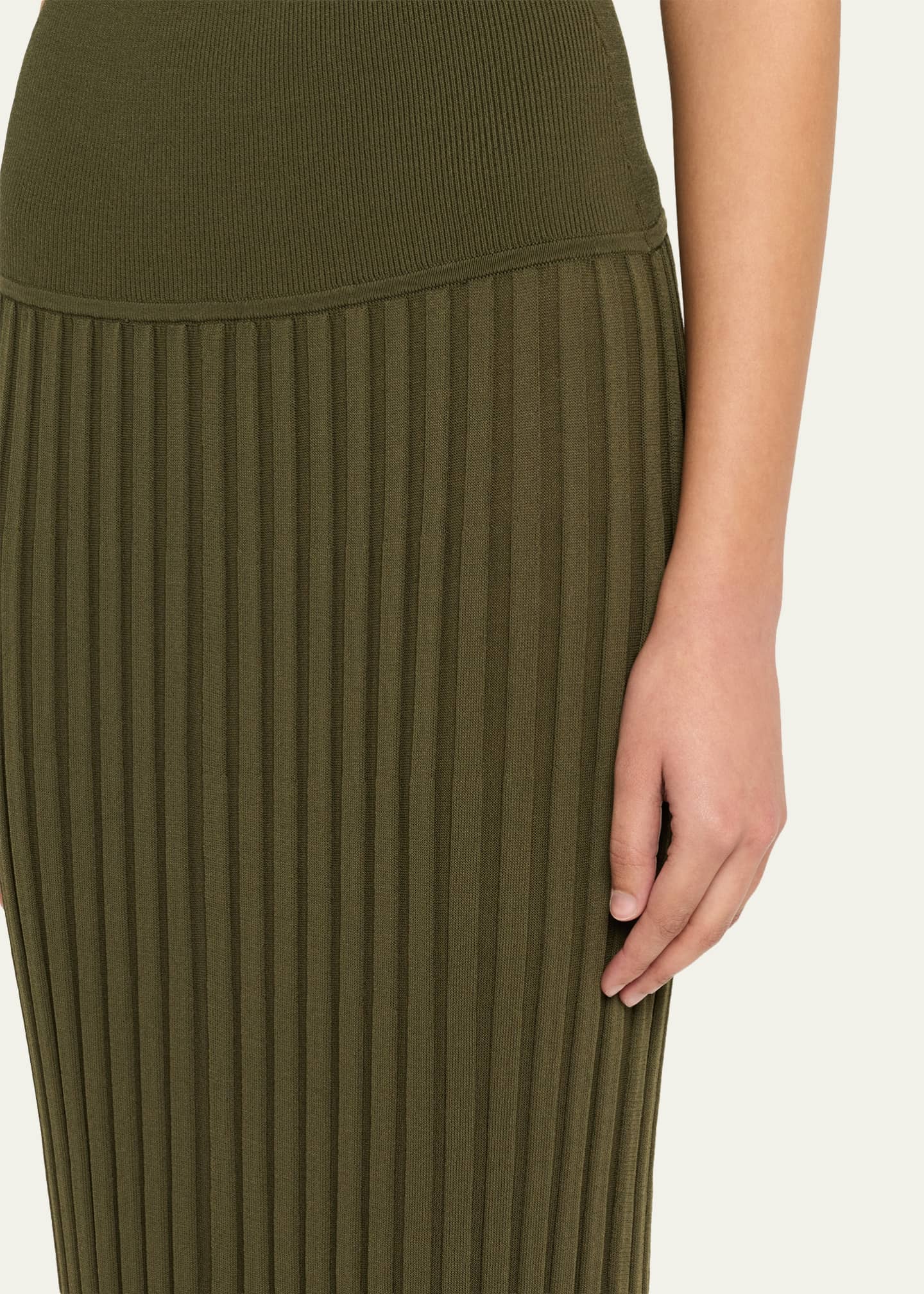 christopher esber green knit dress Christopher Esber Women's Knitted Dresses - Green