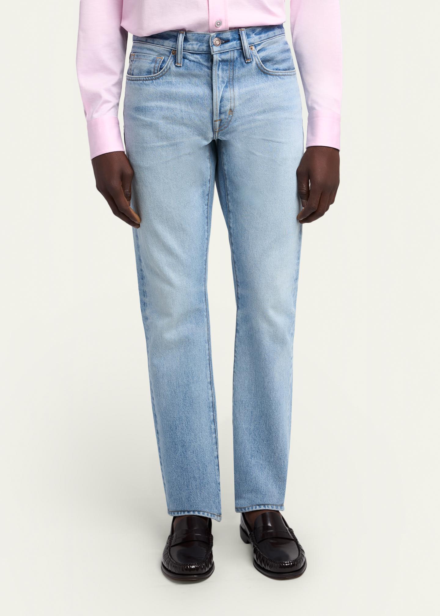 TOM FORD Men's Straight Five-Pocket Jeans - Bergdorf Goodman