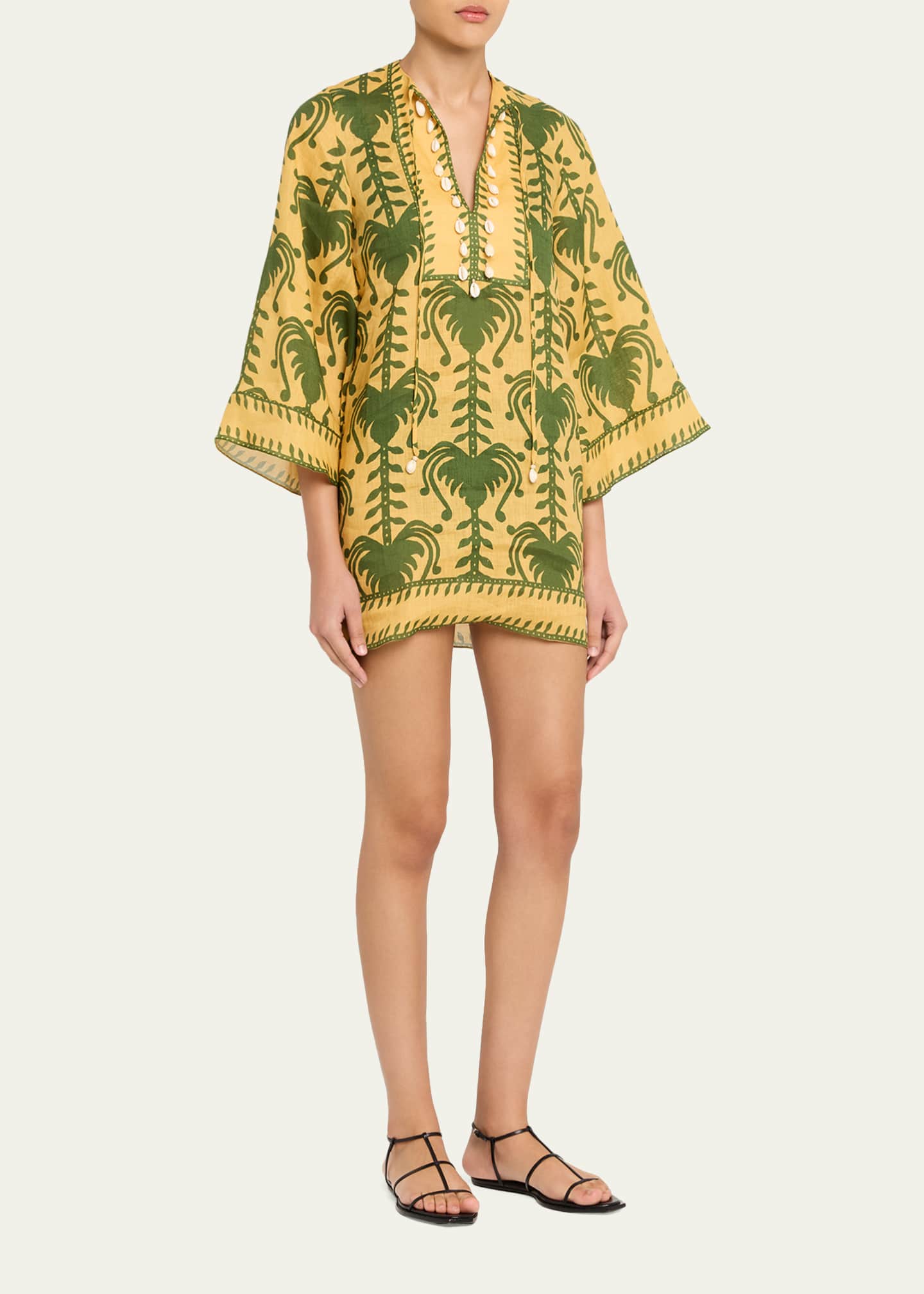 Johanna Ortiz Wild Savannah Tunic Dress | Print | Size 6 | Shopbop