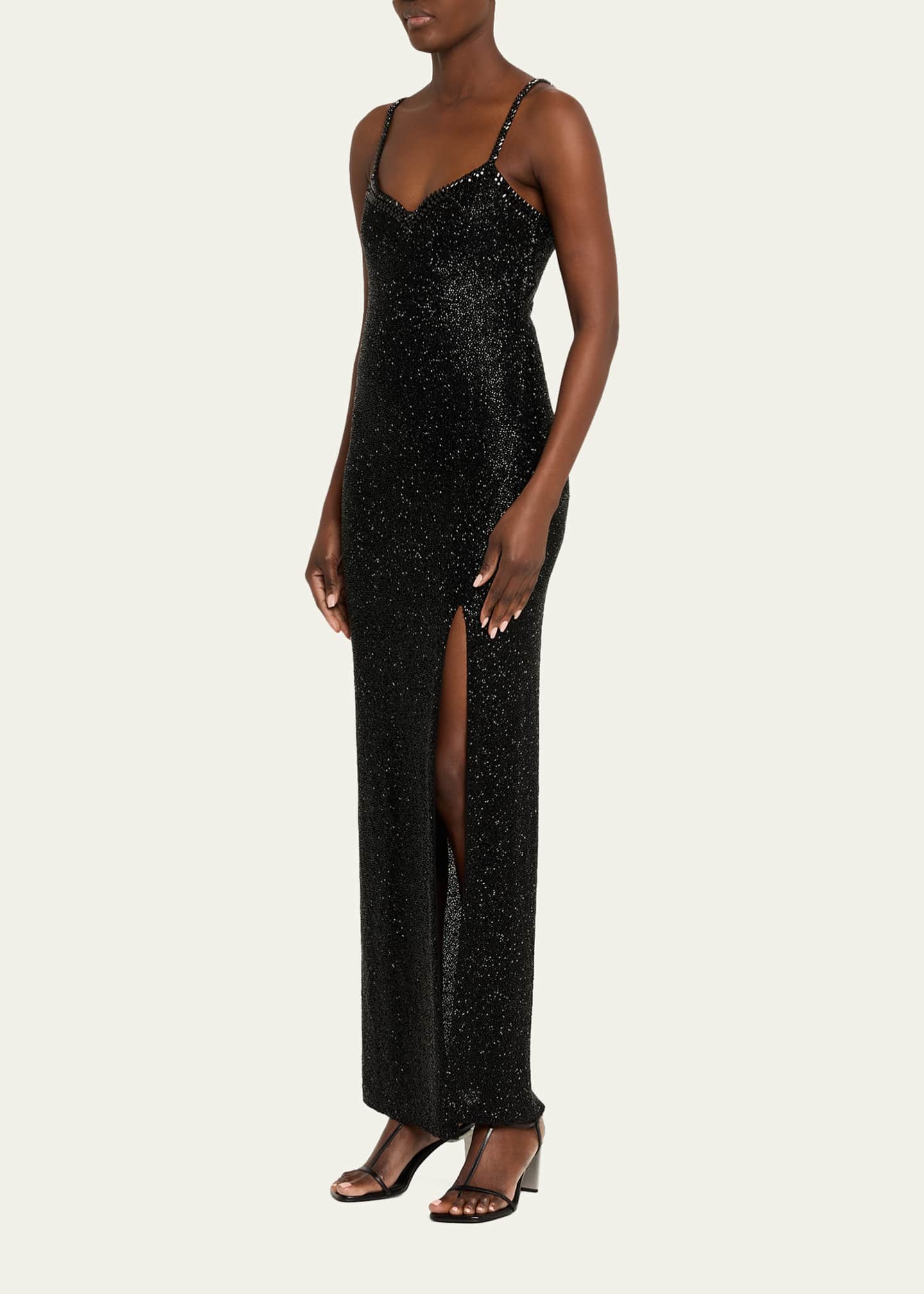 alice olivia sequin dress HARLEY MINI in PALE SILVER/VANILLA The dress is a mini length. Alice + Olivia Crew Neck