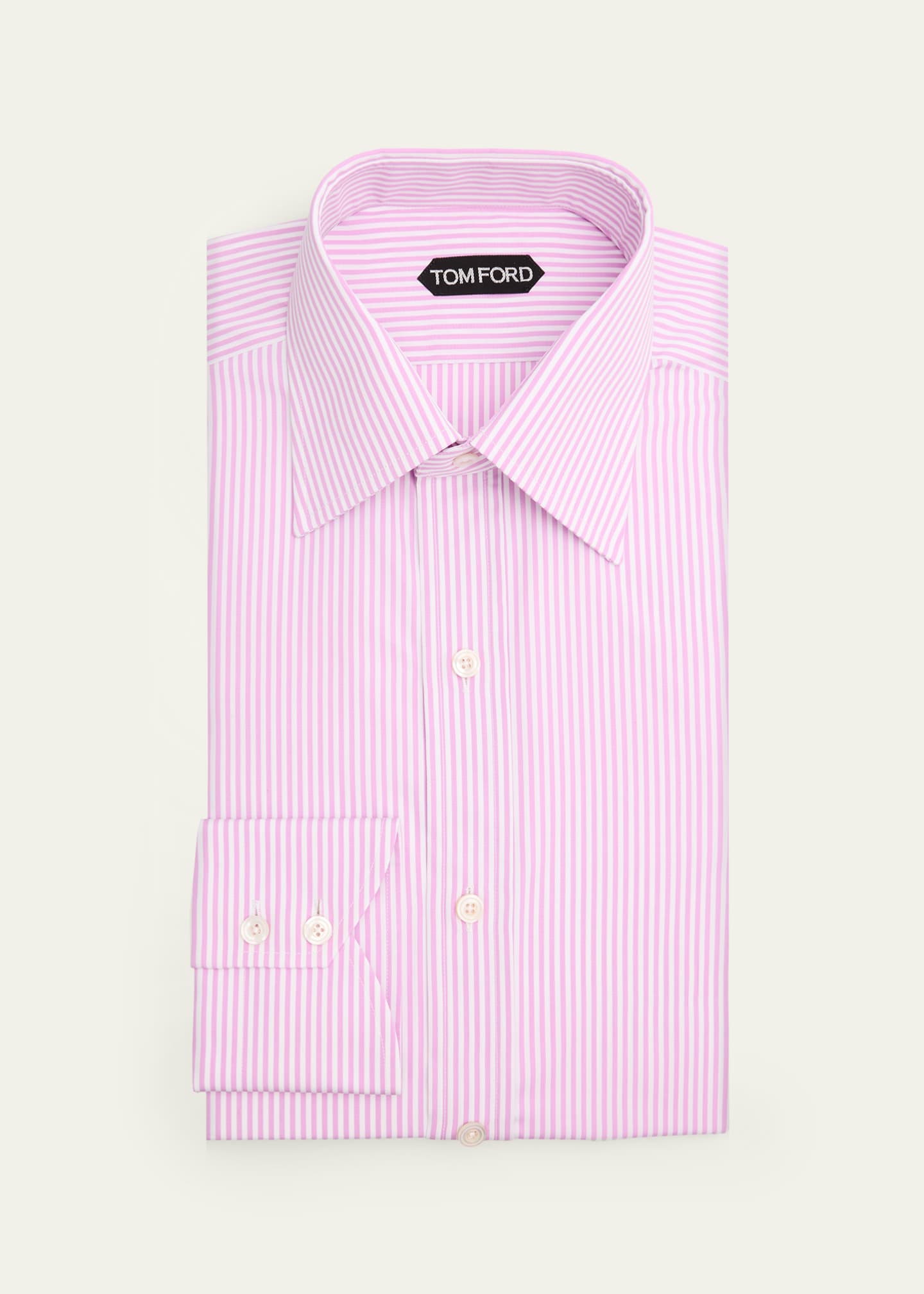 tom ford dress shirts Tom Ford - Navy Blue Striped Dress Shirt