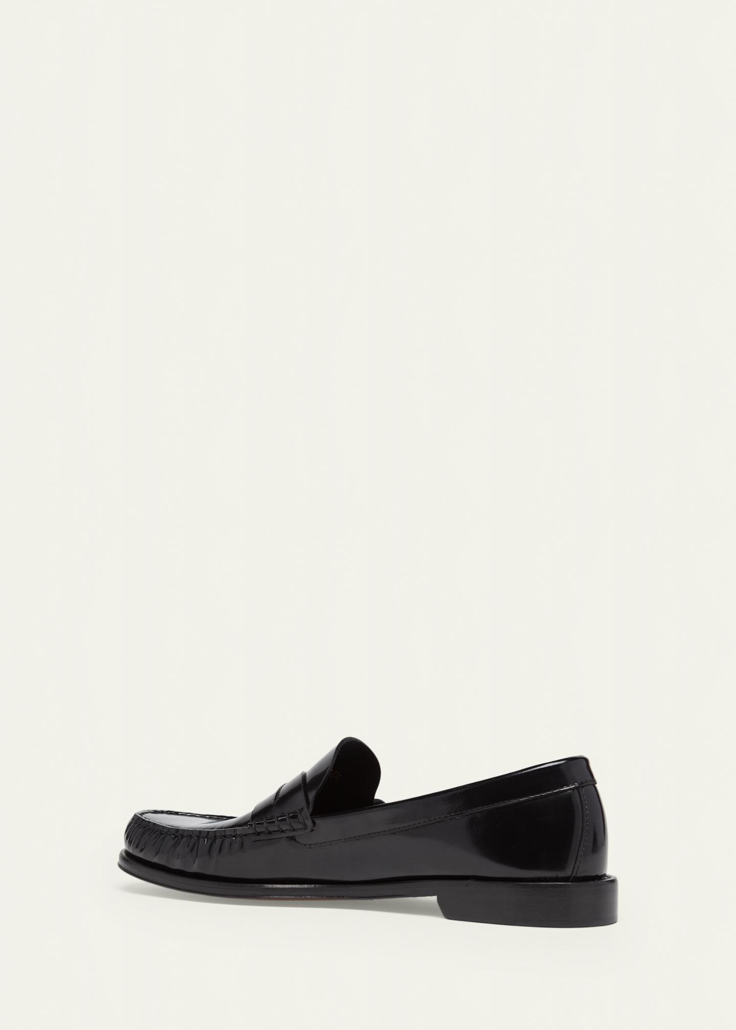 EUC TOM FORD Men\'s Black Italian Leather Loafers SIZE 12 TOM FORD Men main image 2