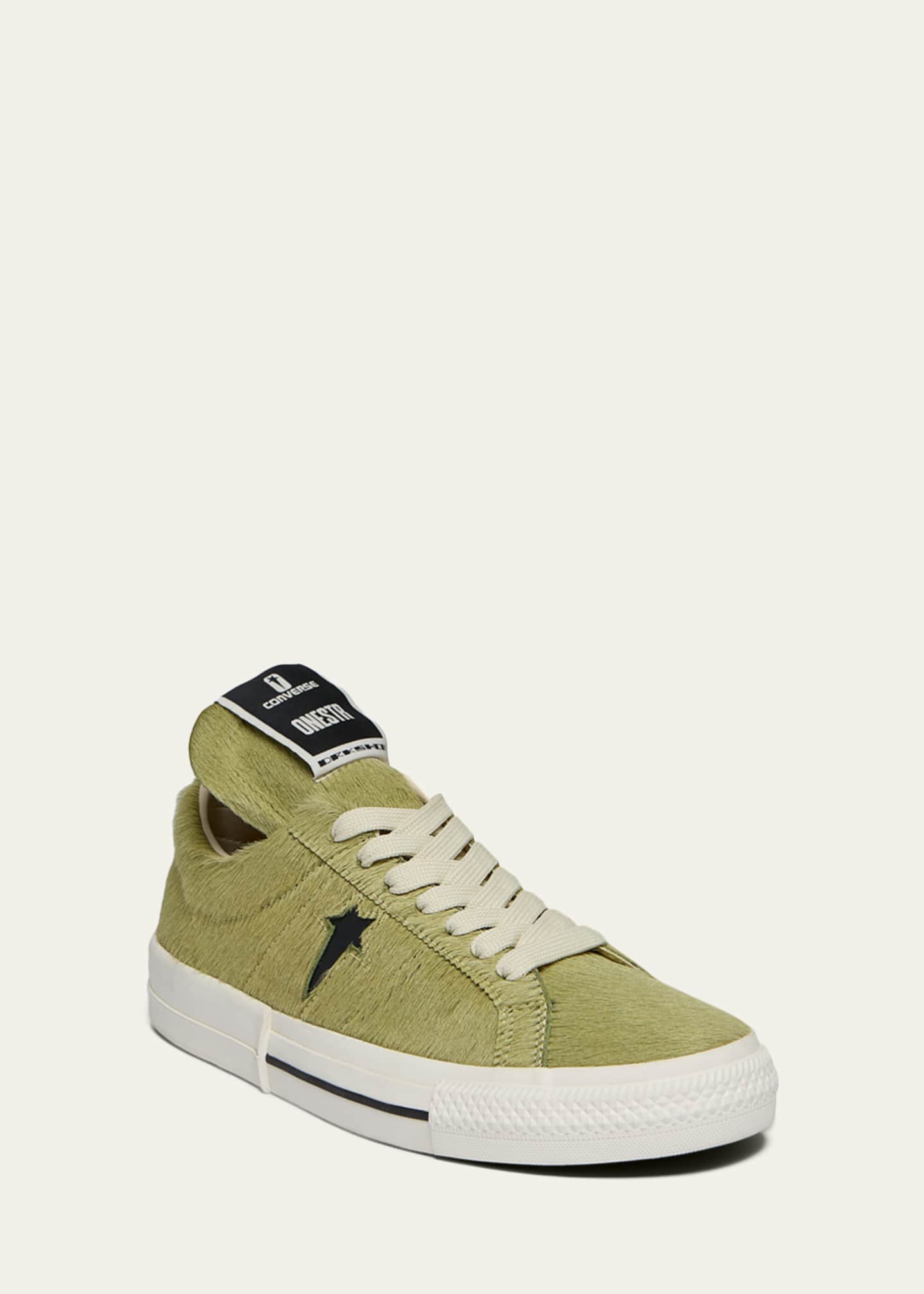 x Converse Men's Onestr Calf Hair Low-Top Sneakers