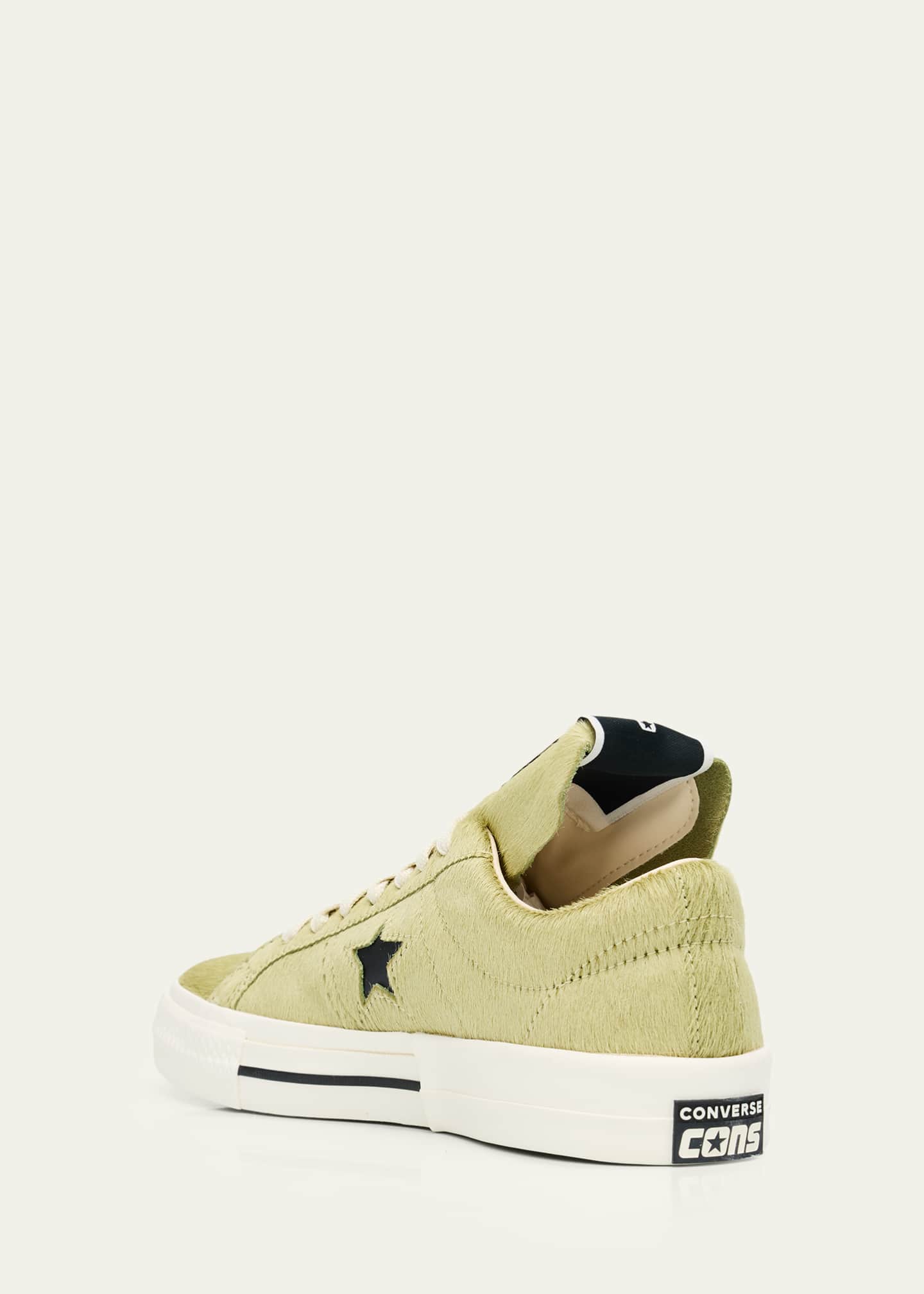 x Converse Men's Onestr Calf Hair Low-Top Sneakers