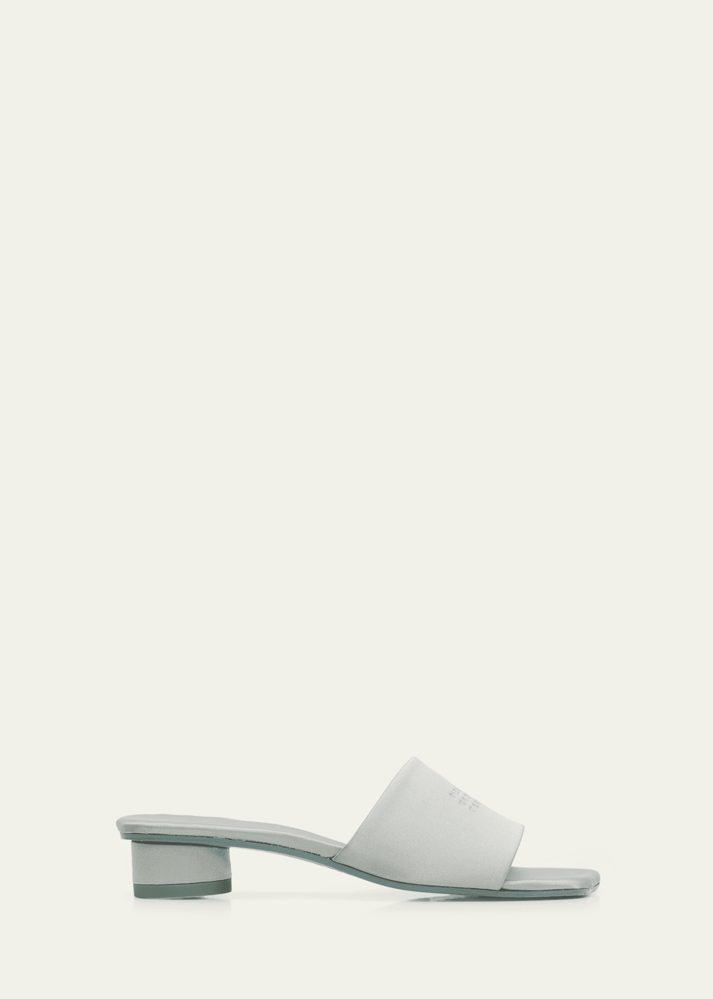 MM6 Maison Margiela 25mm Satin Mule Sandals - Bergdorf Goodman