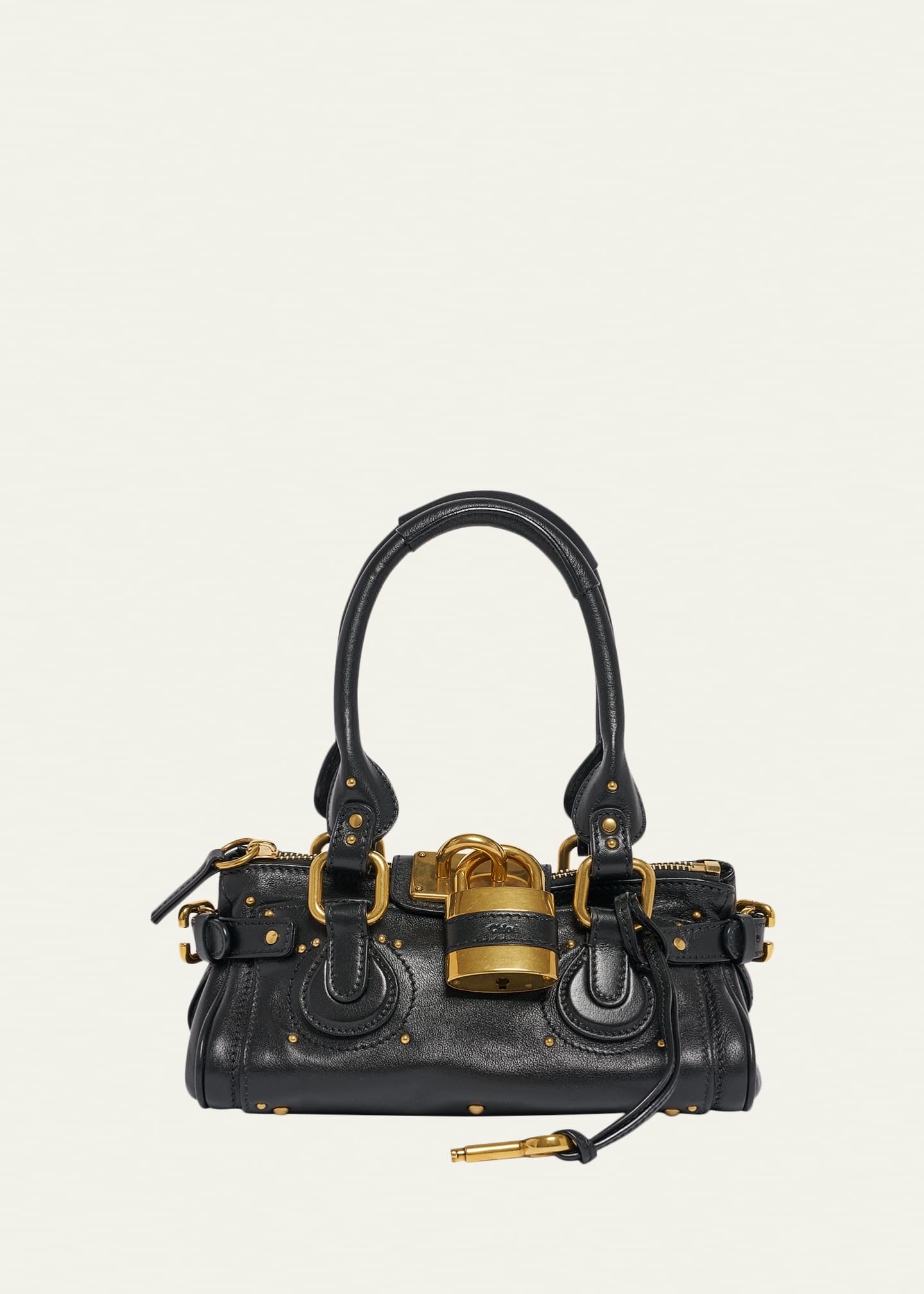 正規♡chloe ショルダー Chloe Small Paddington Padlock Shoulder Bag in Leather - Bergdorf