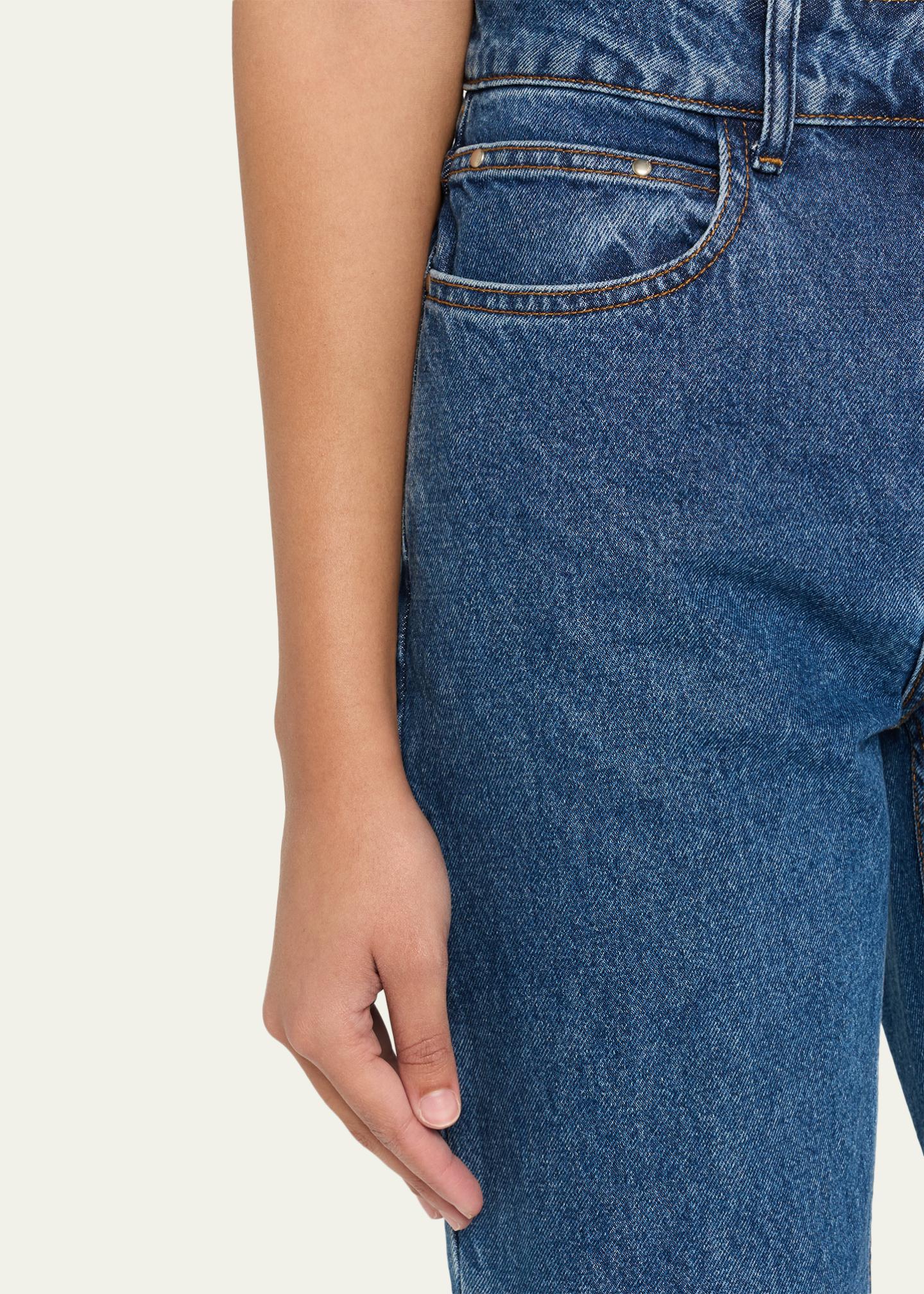 Ossou Drift High-Rise Ankle Jeans - Bergdorf Goodman