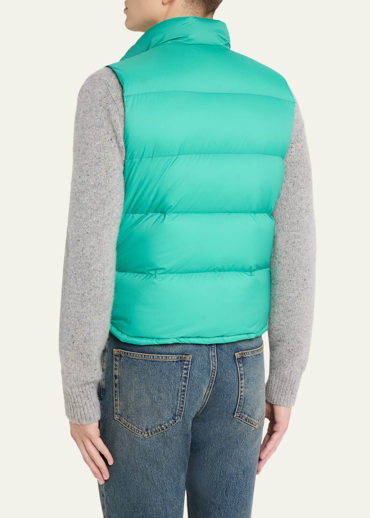 ジャケット・アウター AURALEE NYLON RIPSTOP DOWN VEST 23aw 3 AURALEE Men's Nylon Ripstop Puffer Vest - Bergdorf Goodman