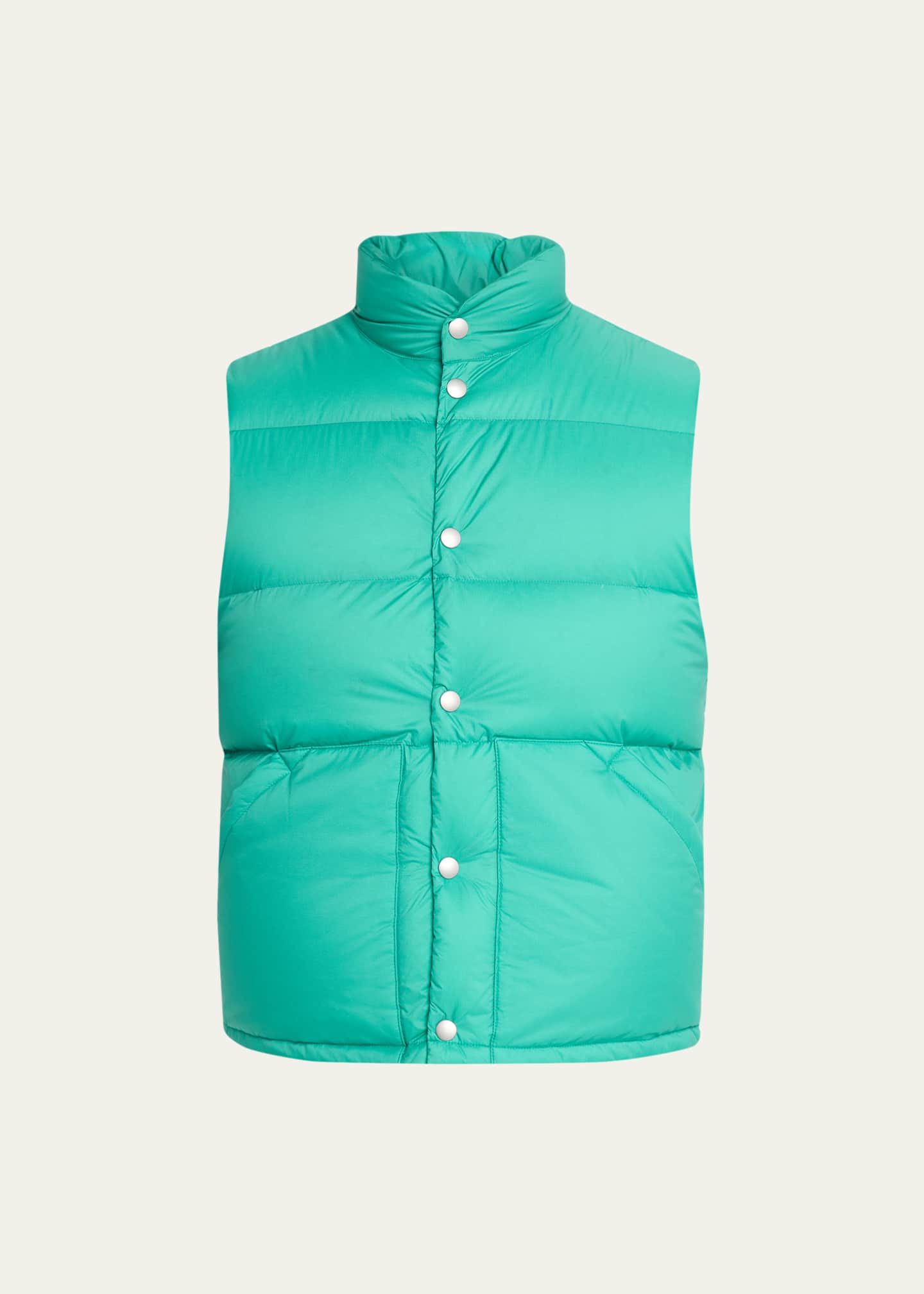 ジャケット・アウター AURALEE NYLON RIPSTOP DOWN VEST 23aw 3 AURALEE Men's Nylon Ripstop Puffer Vest - Bergdorf Goodman