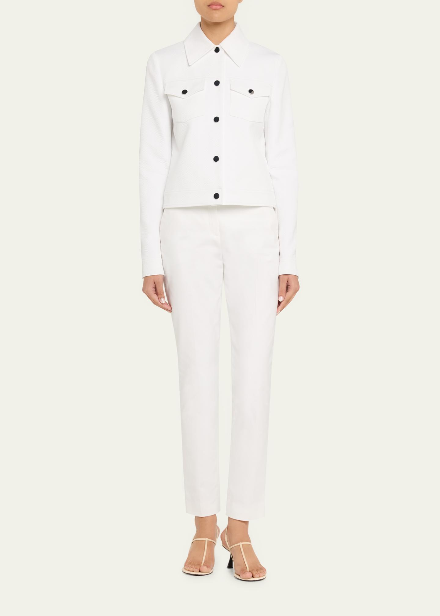 Michael Kors Collection Cotton-Silk Pique Jacket - Bergdorf Goodman