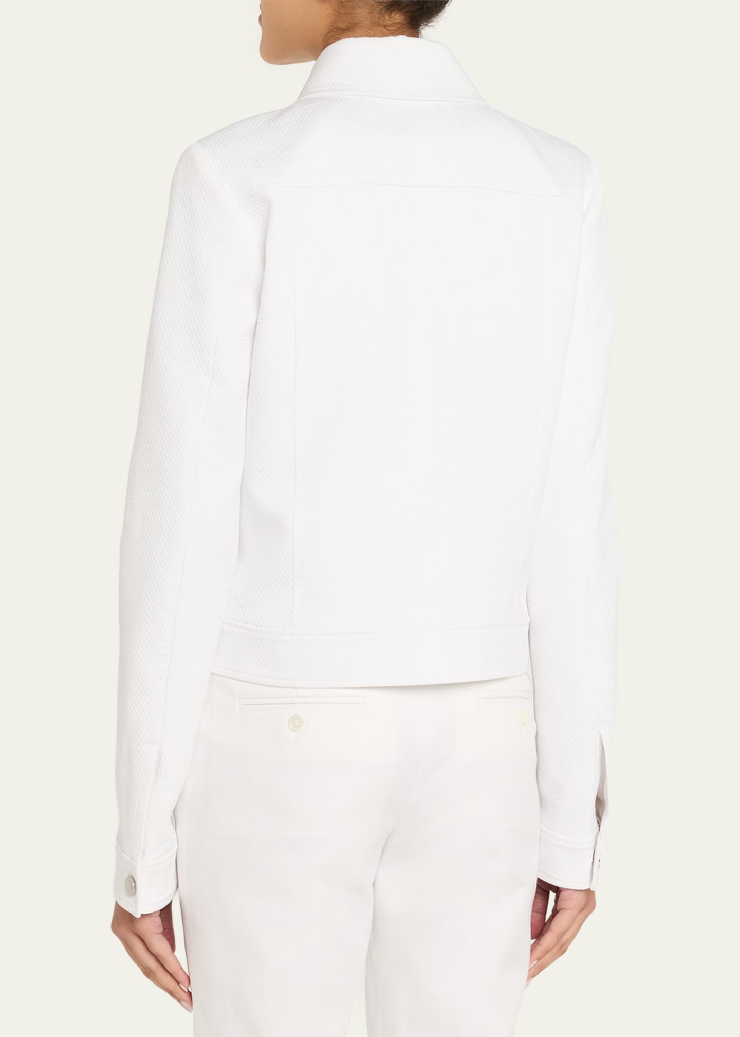 Michael Kors Collection Cotton-Silk Pique Jacket - Bergdorf Goodman