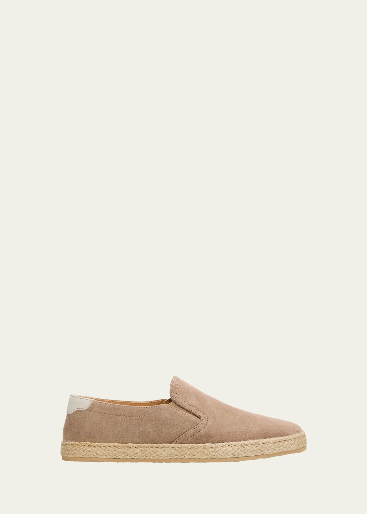 Brunello Cucinelli Men's Suede Slip-On Espadrilles - Bergdorf Goodman