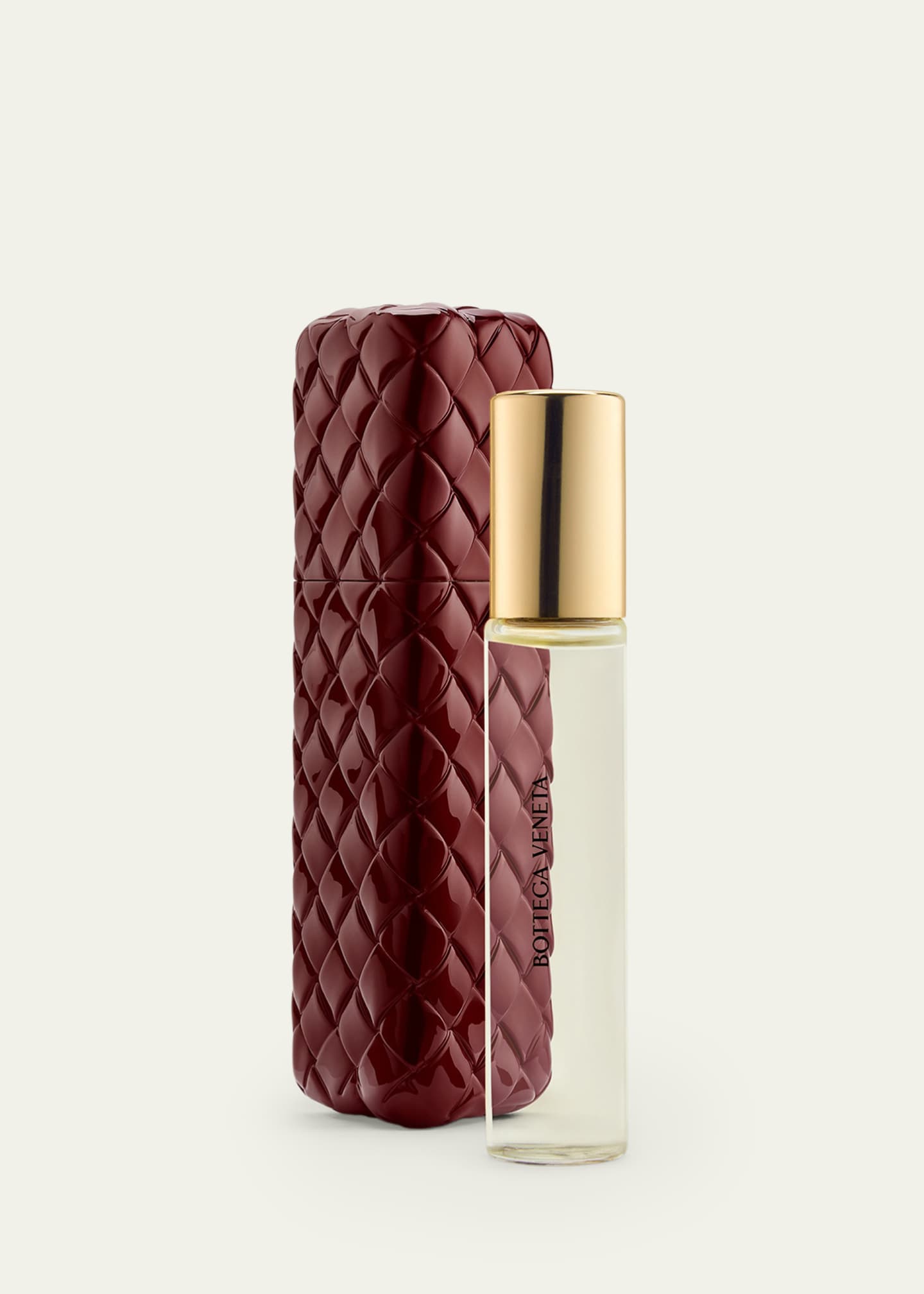 Bottega Veneta Red Intreccio Travel Atomizer - Bergdorf Goodman