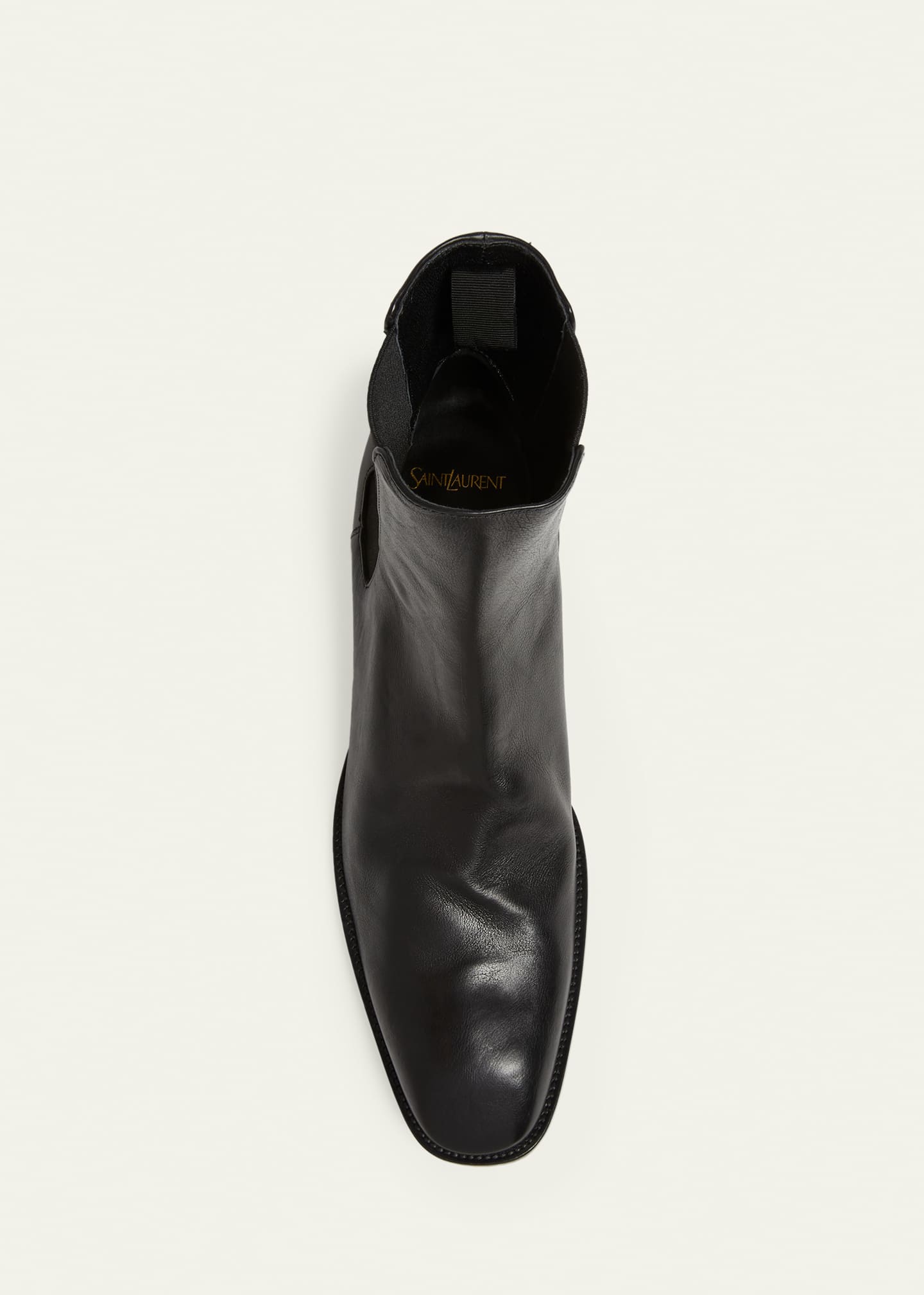 Saint Laurent Men's Stanton Leather Chelsea Boots - Bergdorf Goodman
