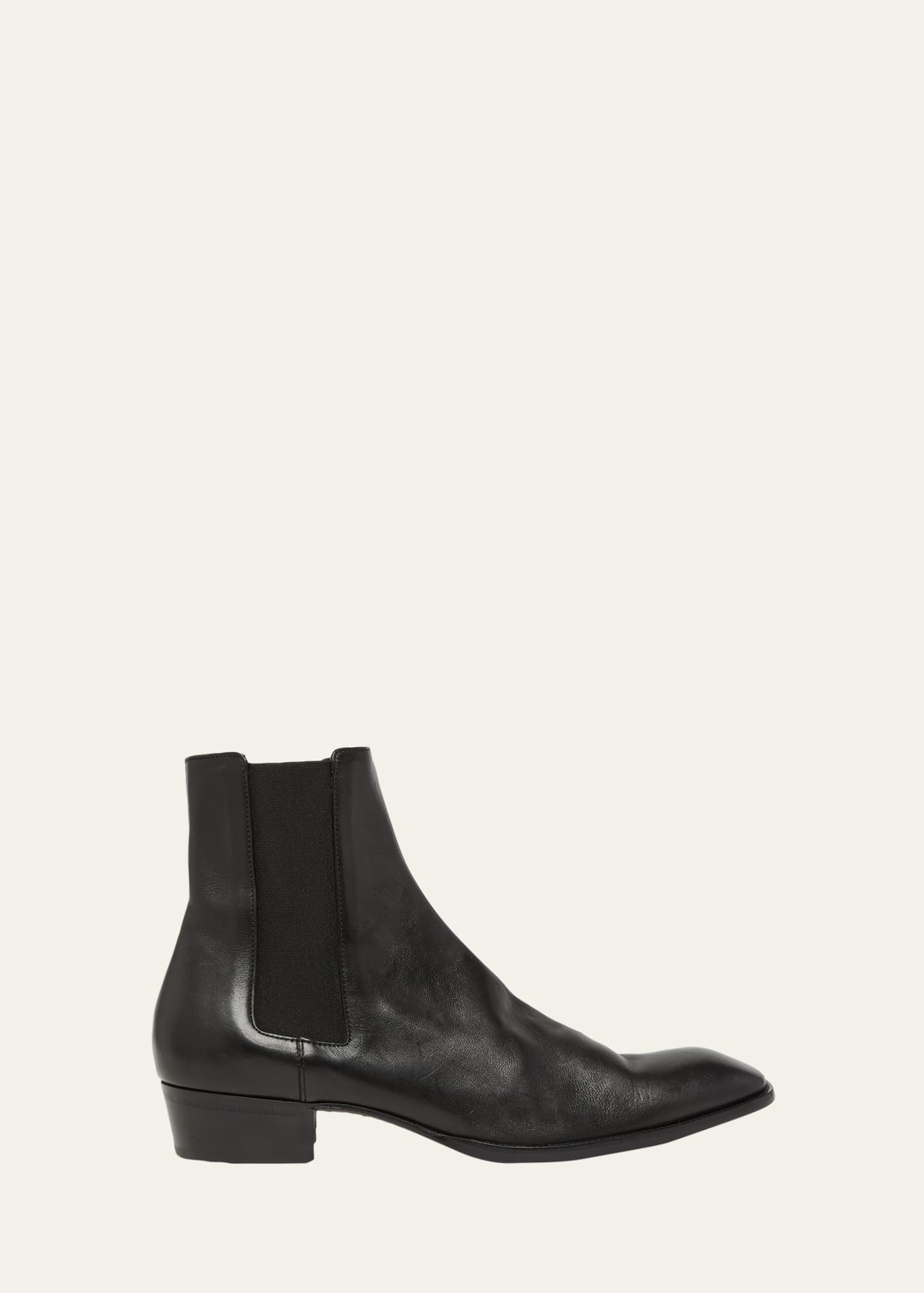 Saint Laurent Men's Stanton Leather Chelsea Boots - Bergdorf Goodman