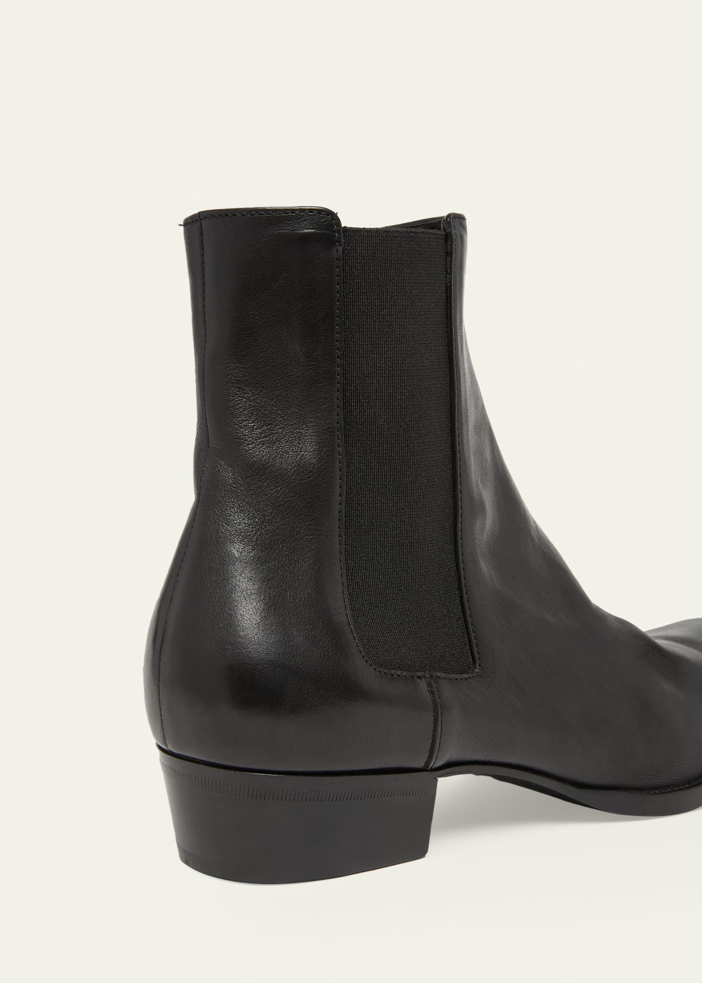 Saint Laurent Men's Stanton Leather Chelsea Boots - Bergdorf Goodman