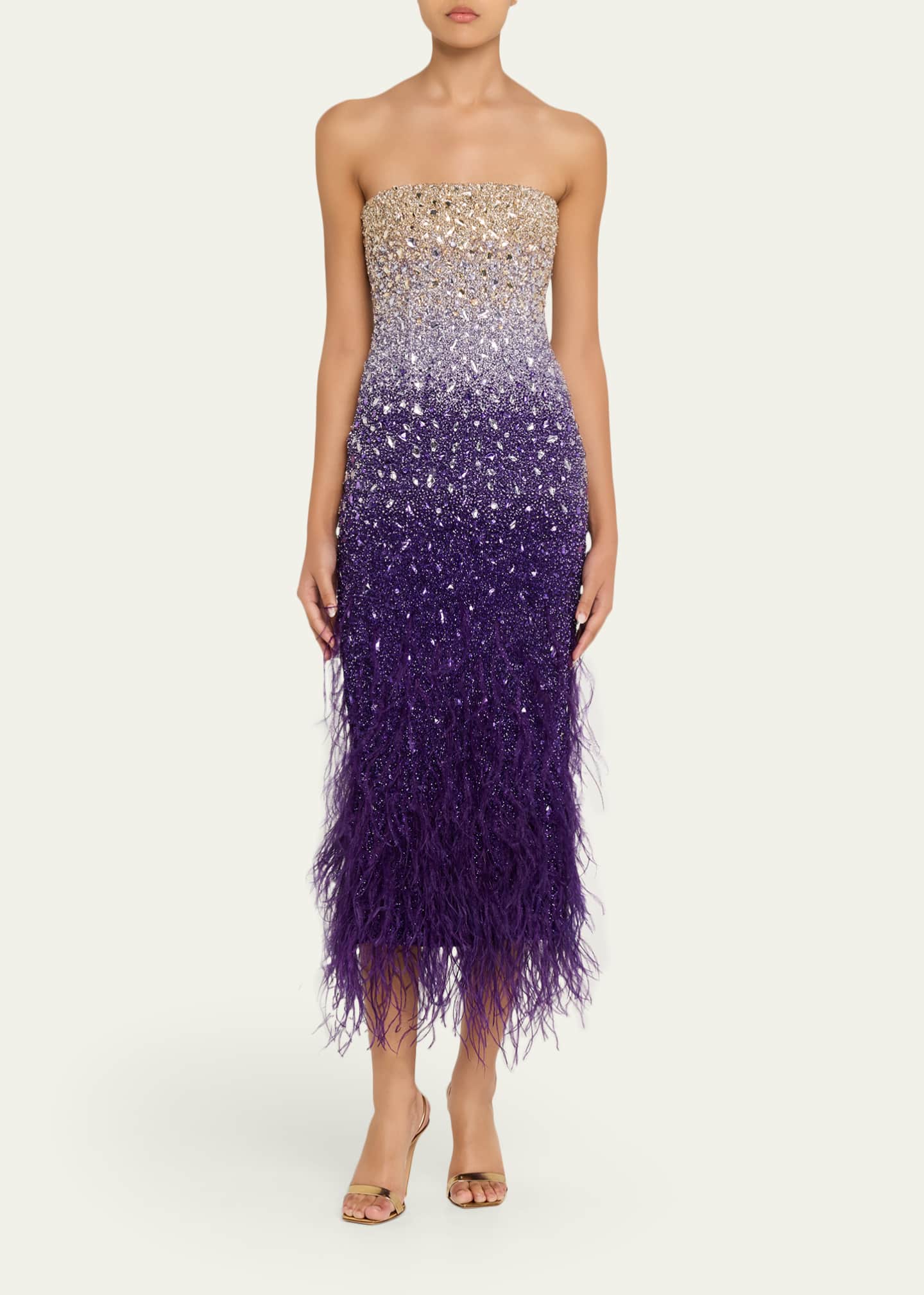 pamella roland evening dresses Ladivine CD875 Size 12 Lavender Long Fitted Satin Maxi Slit Prom Dress –  Glass Slipper Formals