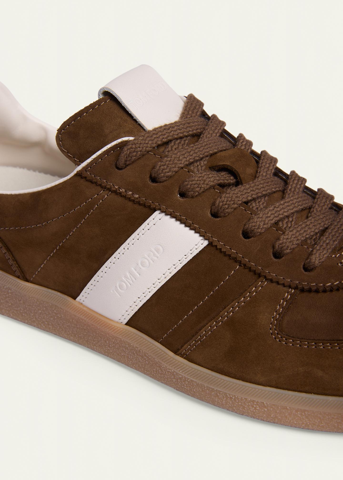 TOM FORD Men's Terence Suede Low-Top Sneakers - Bergdorf Goodman