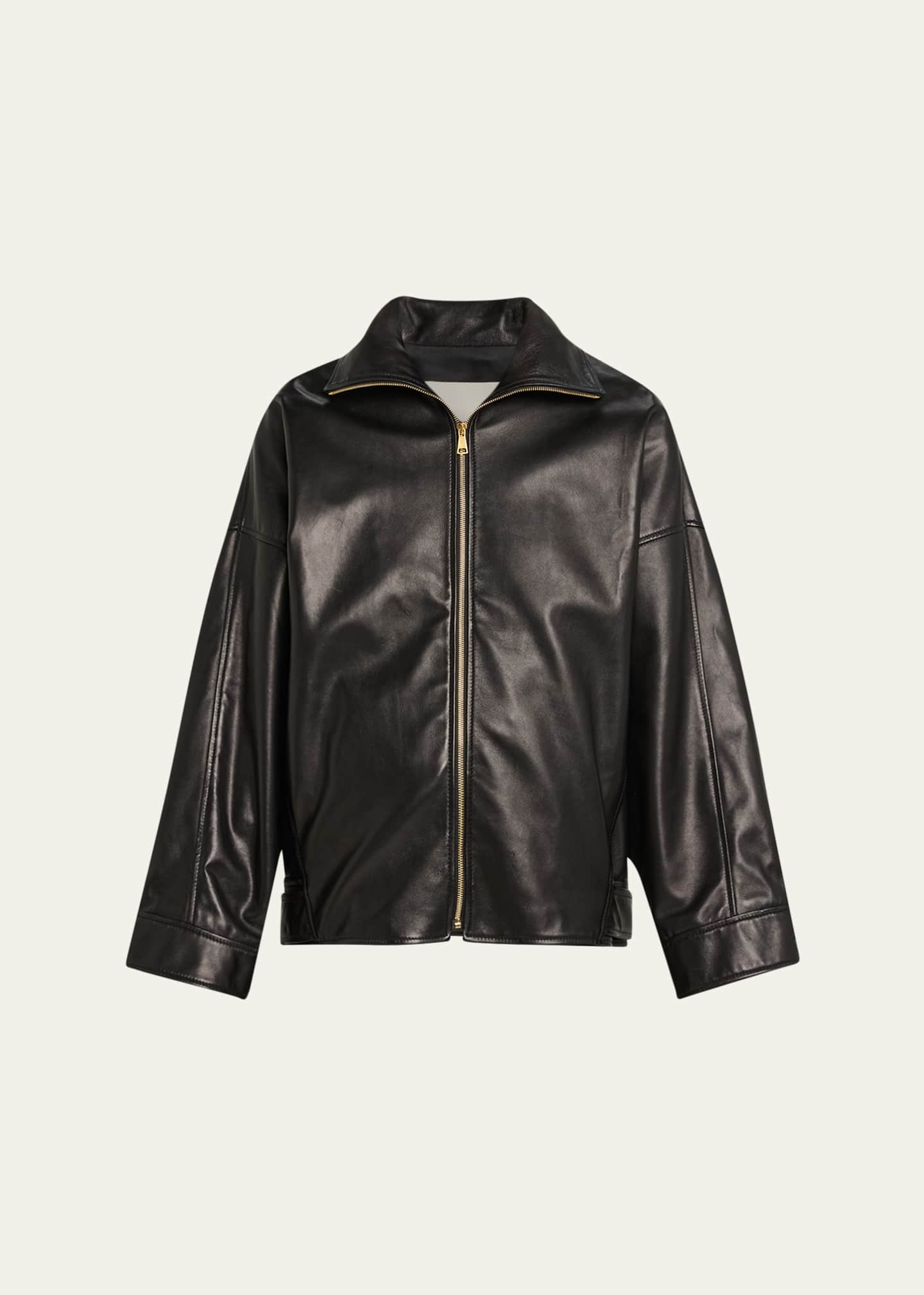 DARKPARK Celine Nappa Leather Aviator Jacket - Bergdorf Goodman