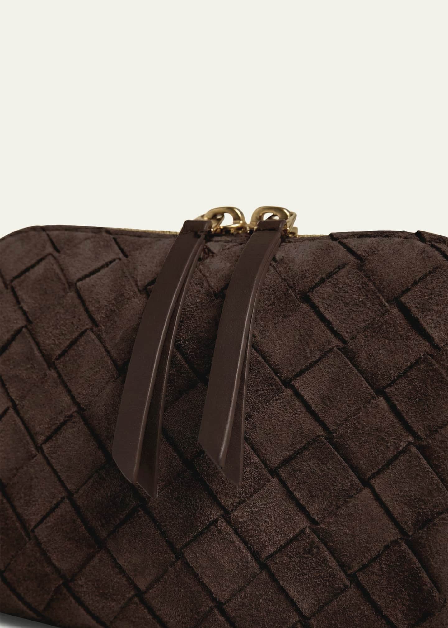 Bottega Veneta Concert Pouch Suede Crossbody Bag - Bergdorf Goodman