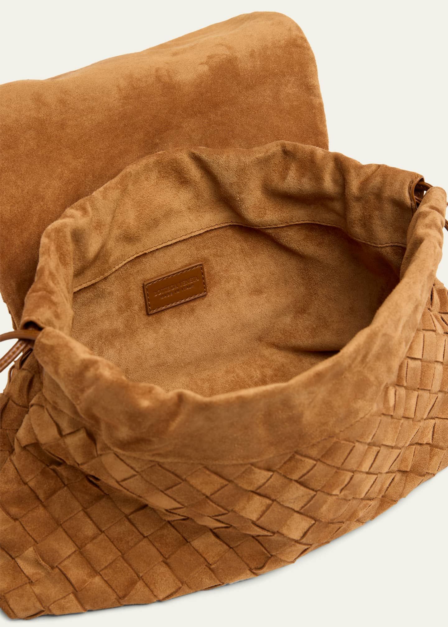 Bottega Veneta Giorno Suede Drawstring Shoulder Bag - Bergdorf Goodman