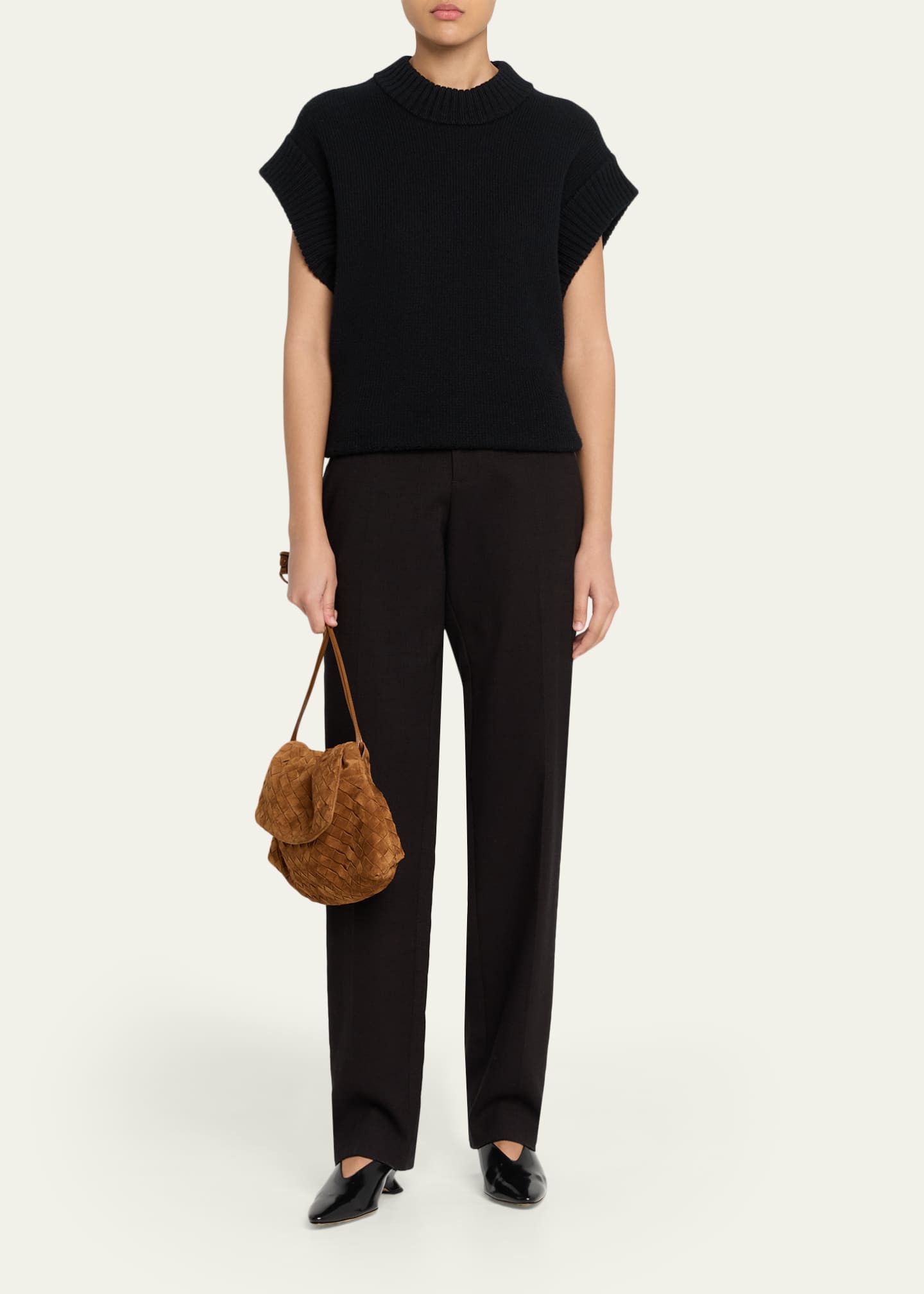 Bottega Veneta Giorno Suede Drawstring Shoulder Bag - Bergdorf Goodman