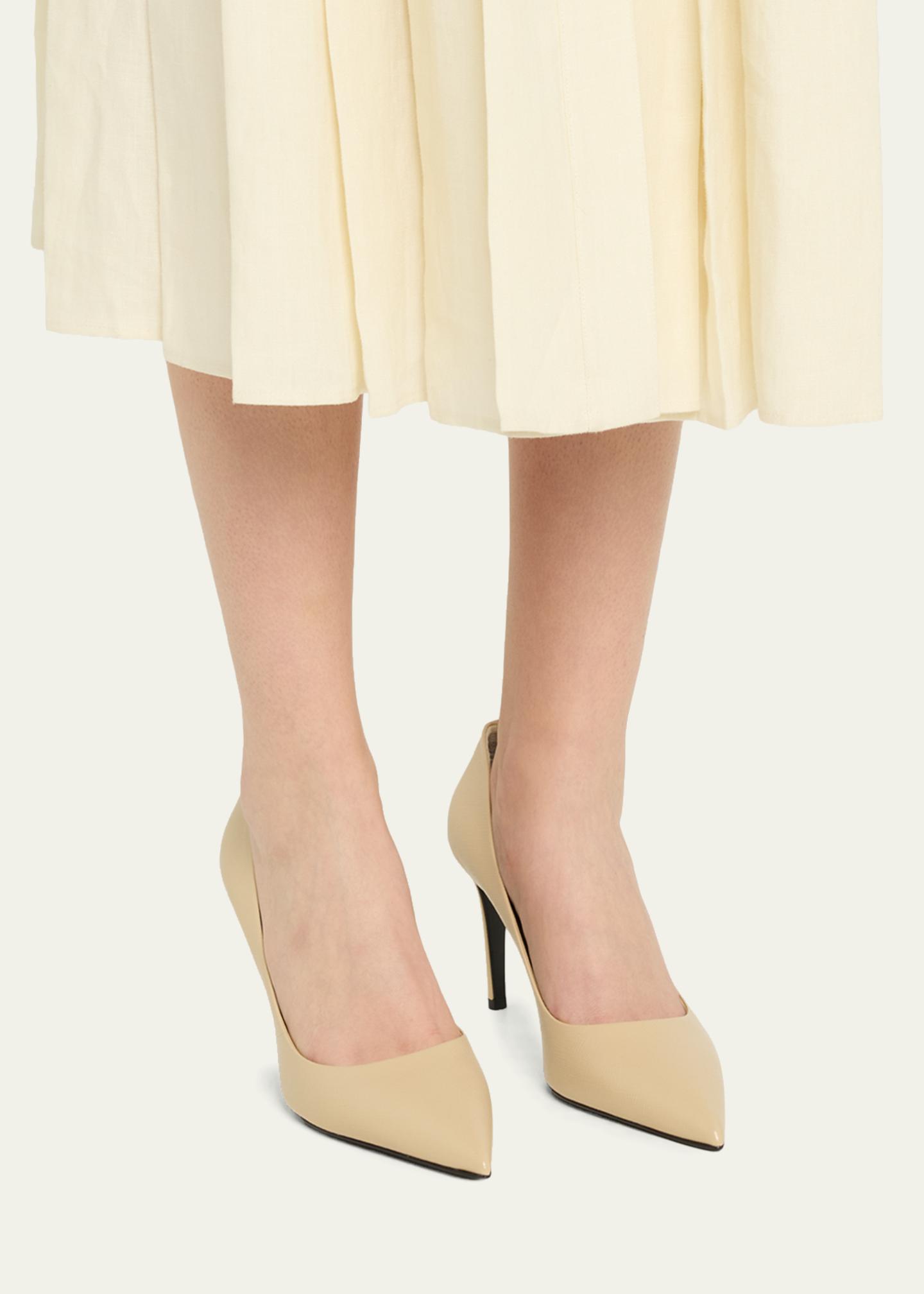 Prada 85mm Vernice Saffiano Leather Pumps - Bergdorf Goodman