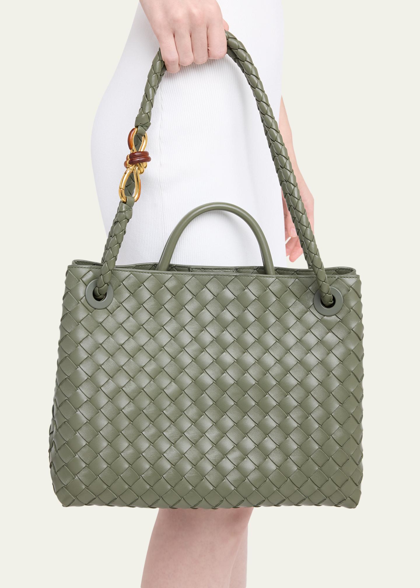 Bottega Veneta Andiamo Medium Nappa Leather Top-Handle Bag