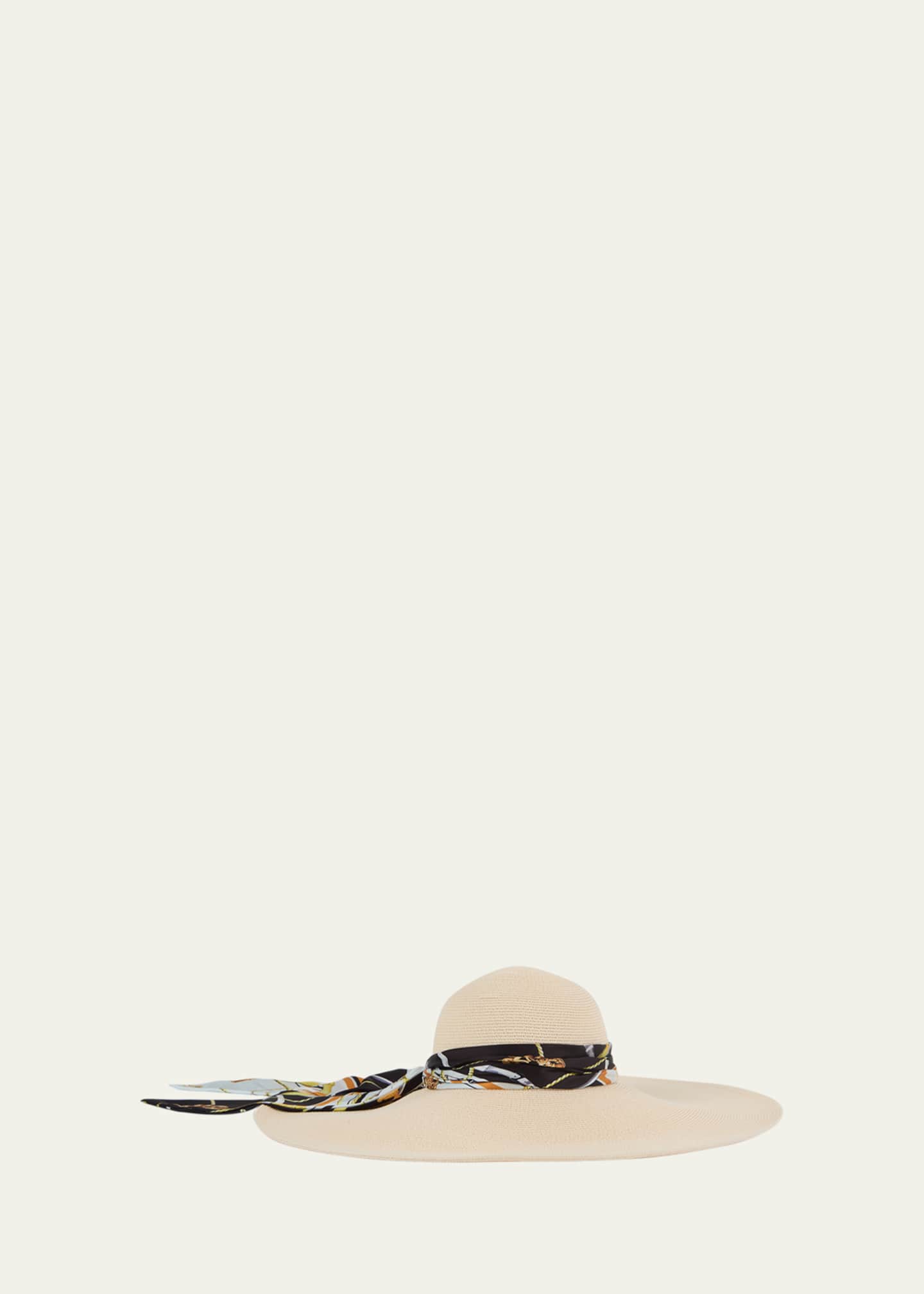 Eugenia Kim Sunny Satin Scarf Sun Hat - Bergdorf Goodman