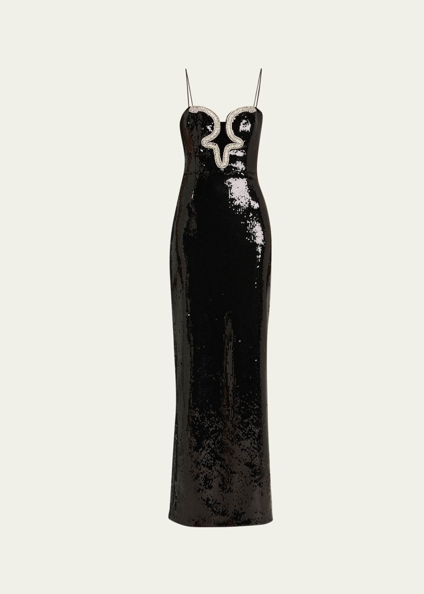 adrianna papell black and gold dress Adrianna Papell AP1E210783