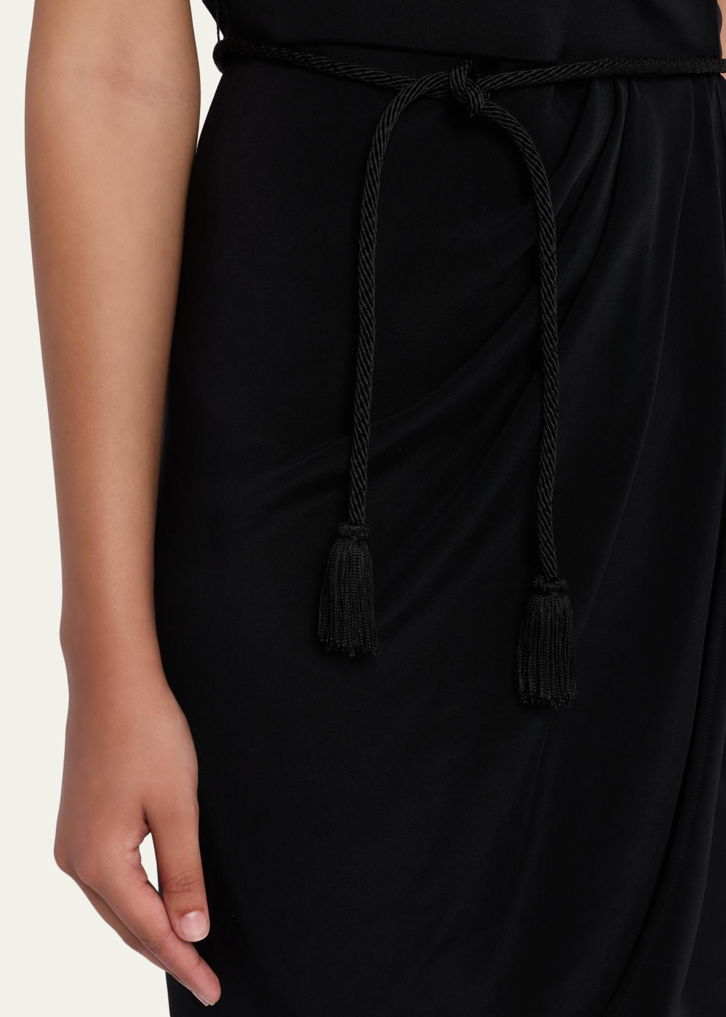 black giorgio armani dress 90s Mini Cocktail and an invisible zip fastening at the centre back complete the piece GIORGIO ARMANI red carpet black