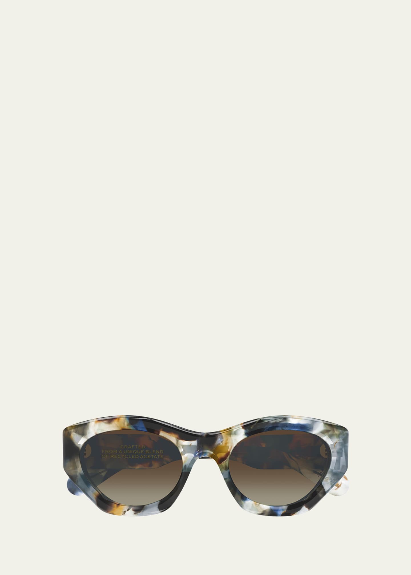 Chloe 53mm Recycled Acetate Cat-Eye Sunglasses - Bergdorf Goodman