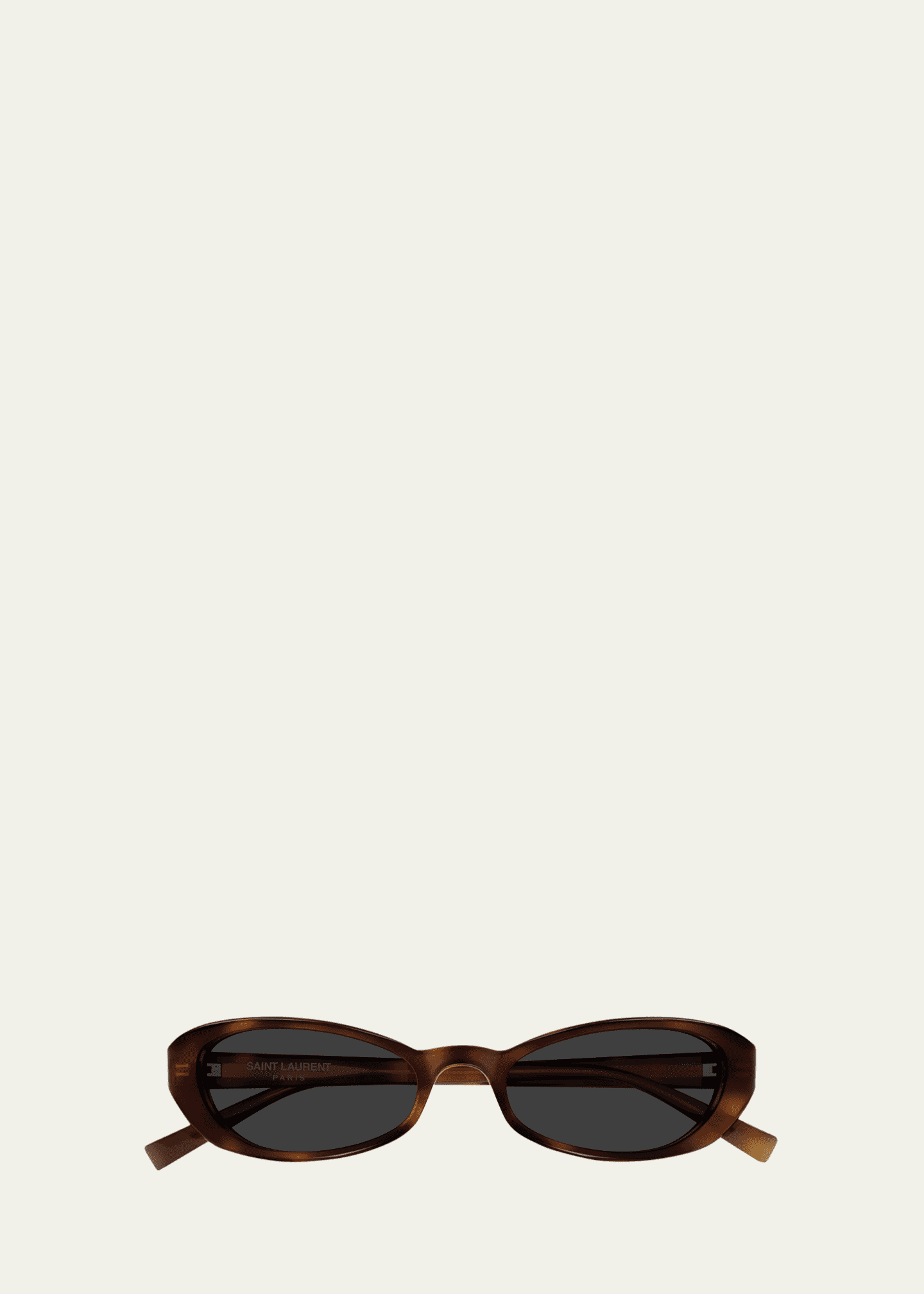 Saint Laurent 51mm Acetate Oval Sunglasses - Bergdorf Goodman