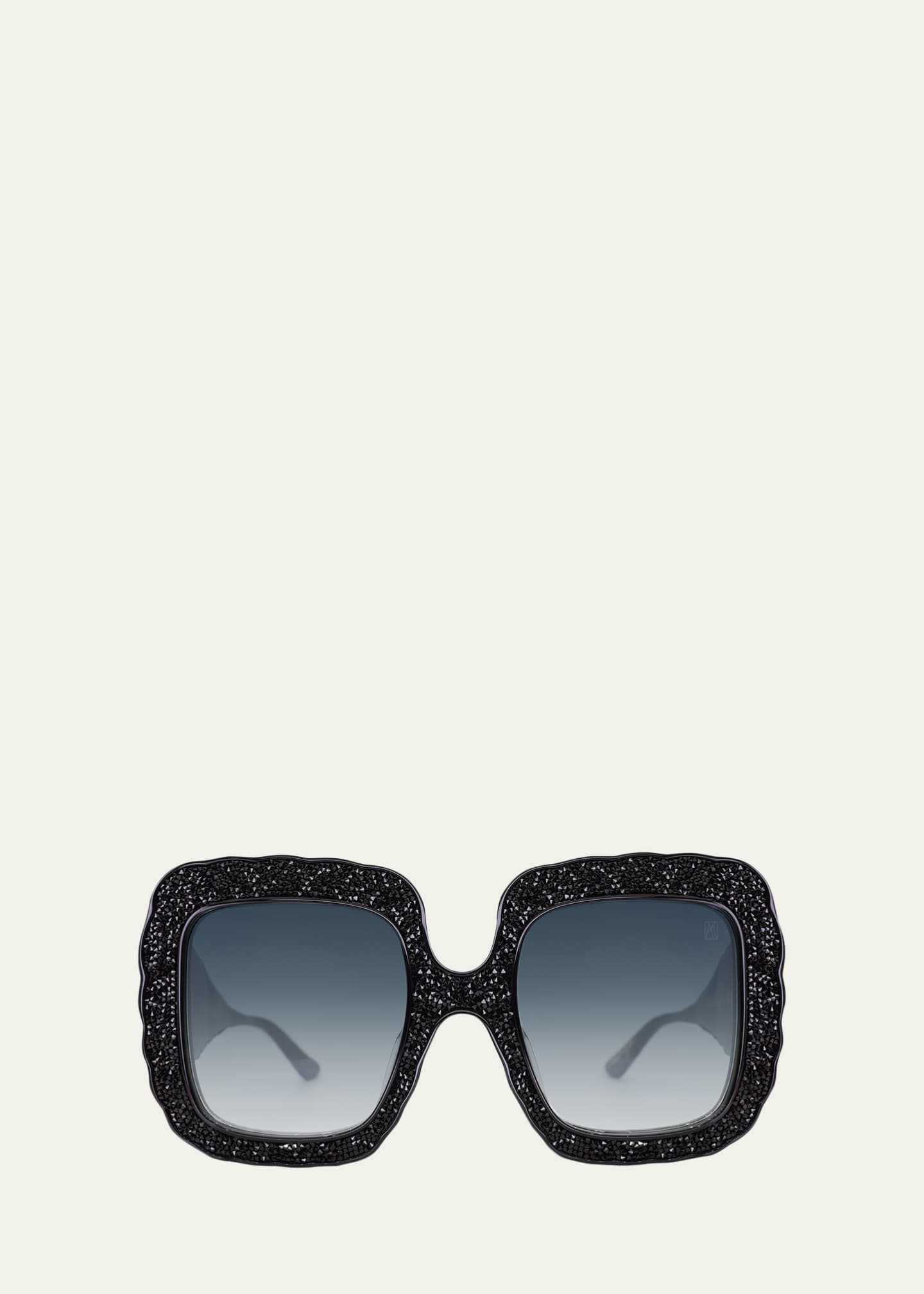 Anna-Karin Karlsson Shades of Shelly Crystal Square Sunglasses
