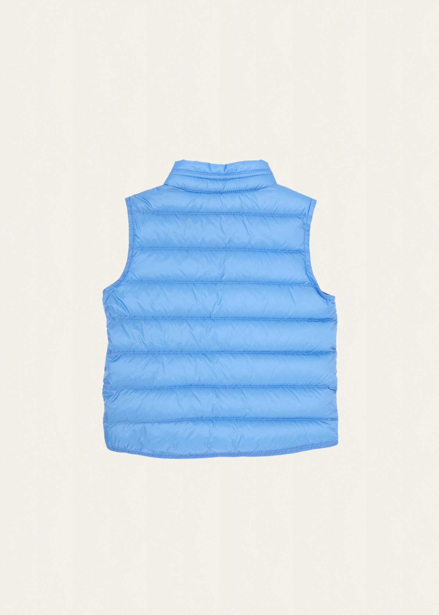 Moncler Boy's Gui Packable Down Vest, Size 4-6 - Bergdorf Goodman