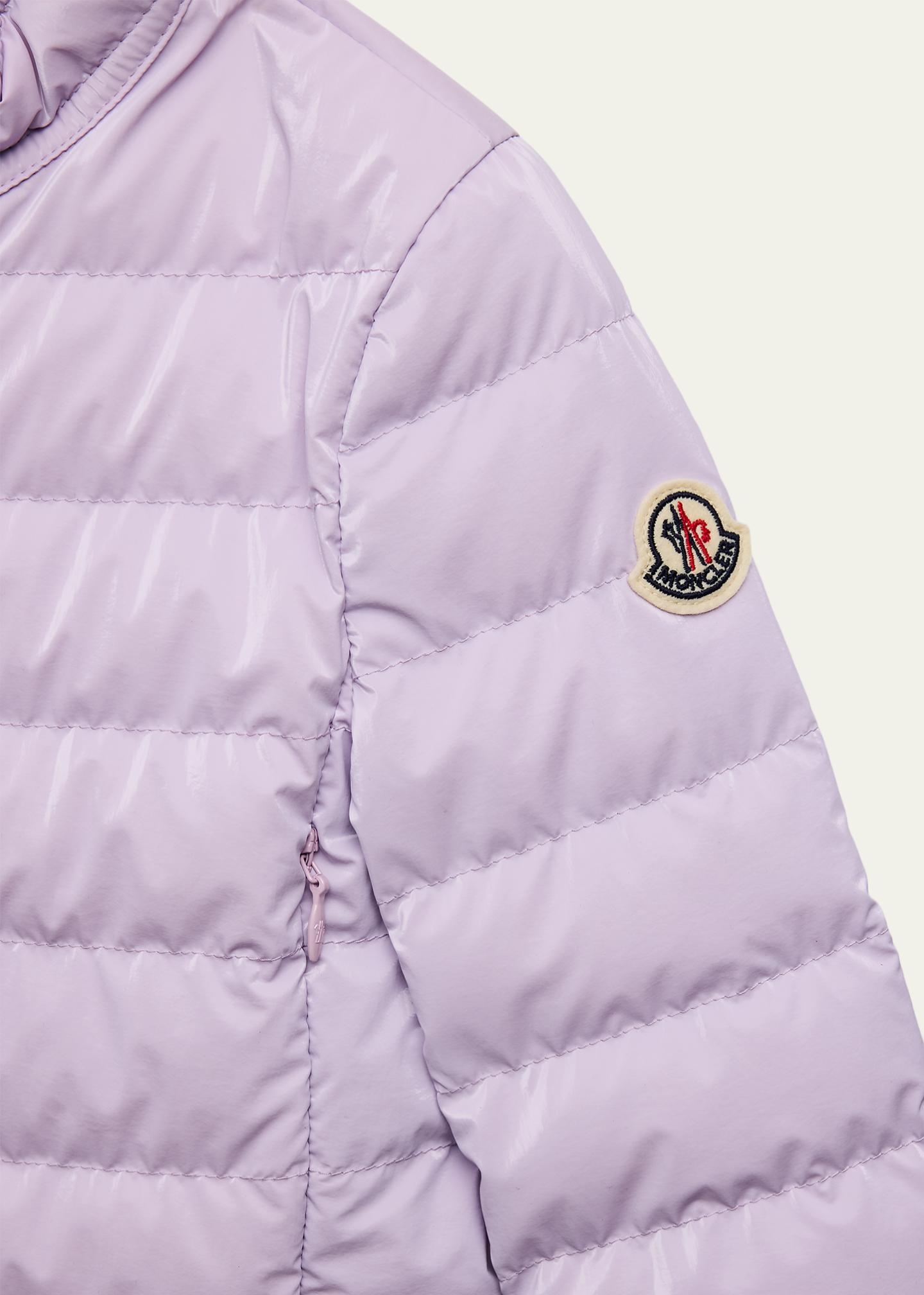 Moncler Girl's Cemile Sparkle Down Jacket, Size 8-10 - Bergdorf
