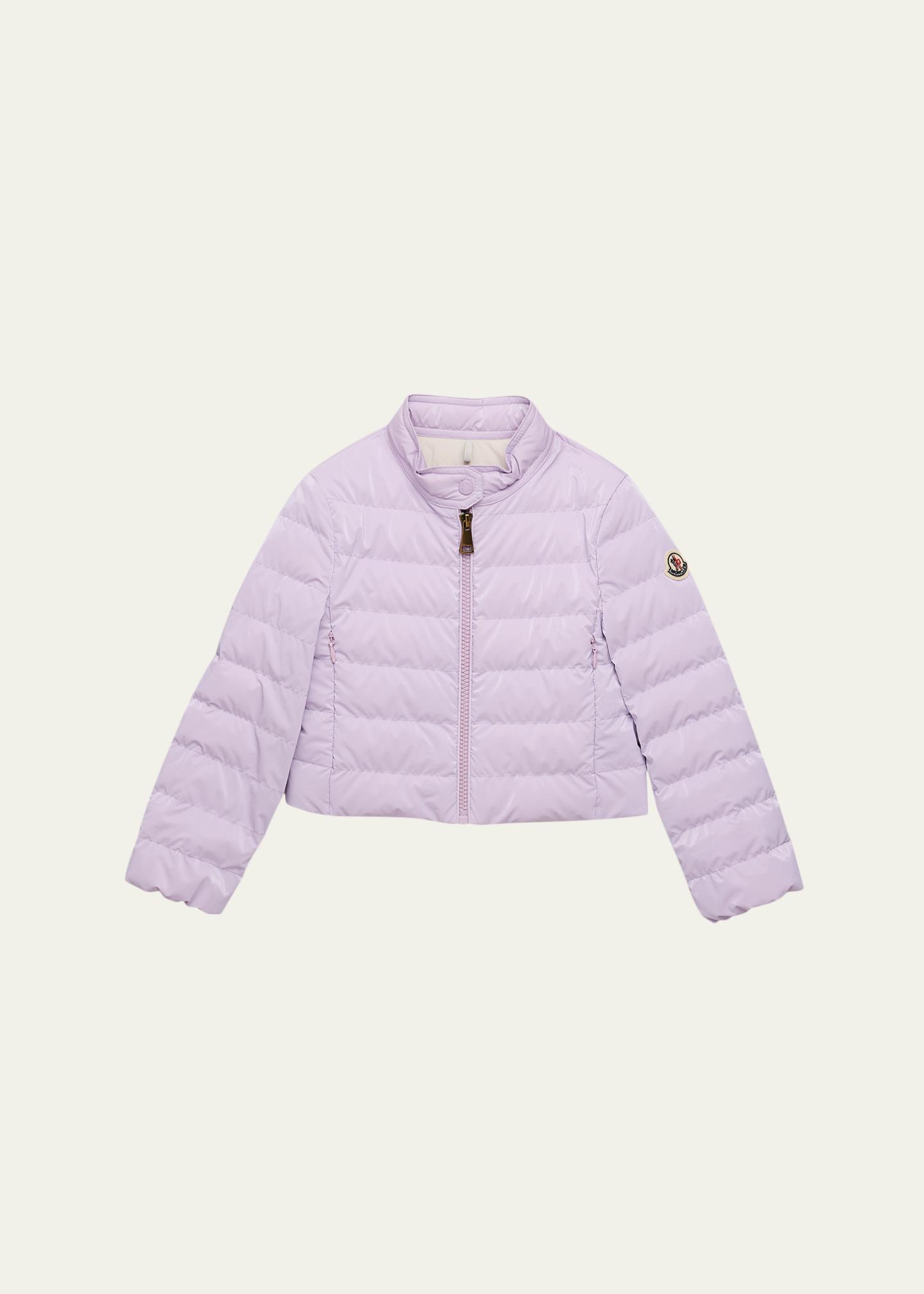 MONCLER ダウンジャケット シャイニーパープル　サイズ0 モンクレール Moncler Girl's Cemile Sparkle Down Jacket, Size 8-10 - Bergdorf